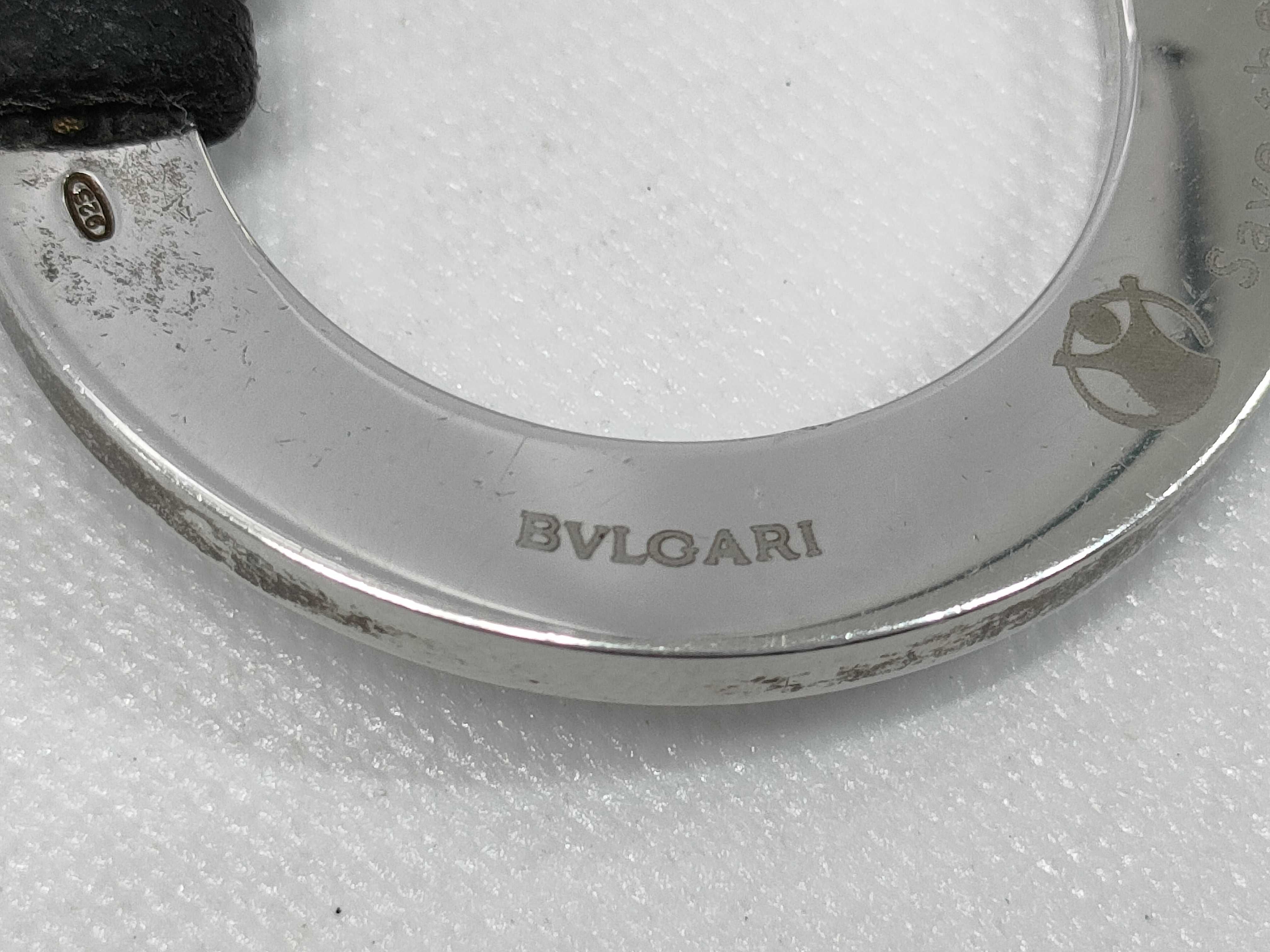 Bvlgari Save the Children Sterling Silver Ring Pendant Necklace