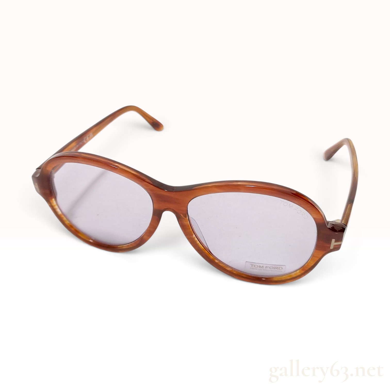 Tom Ford Camryn TF1033 Tortoiseshell and Purple Photochromic Sunglasses with Box