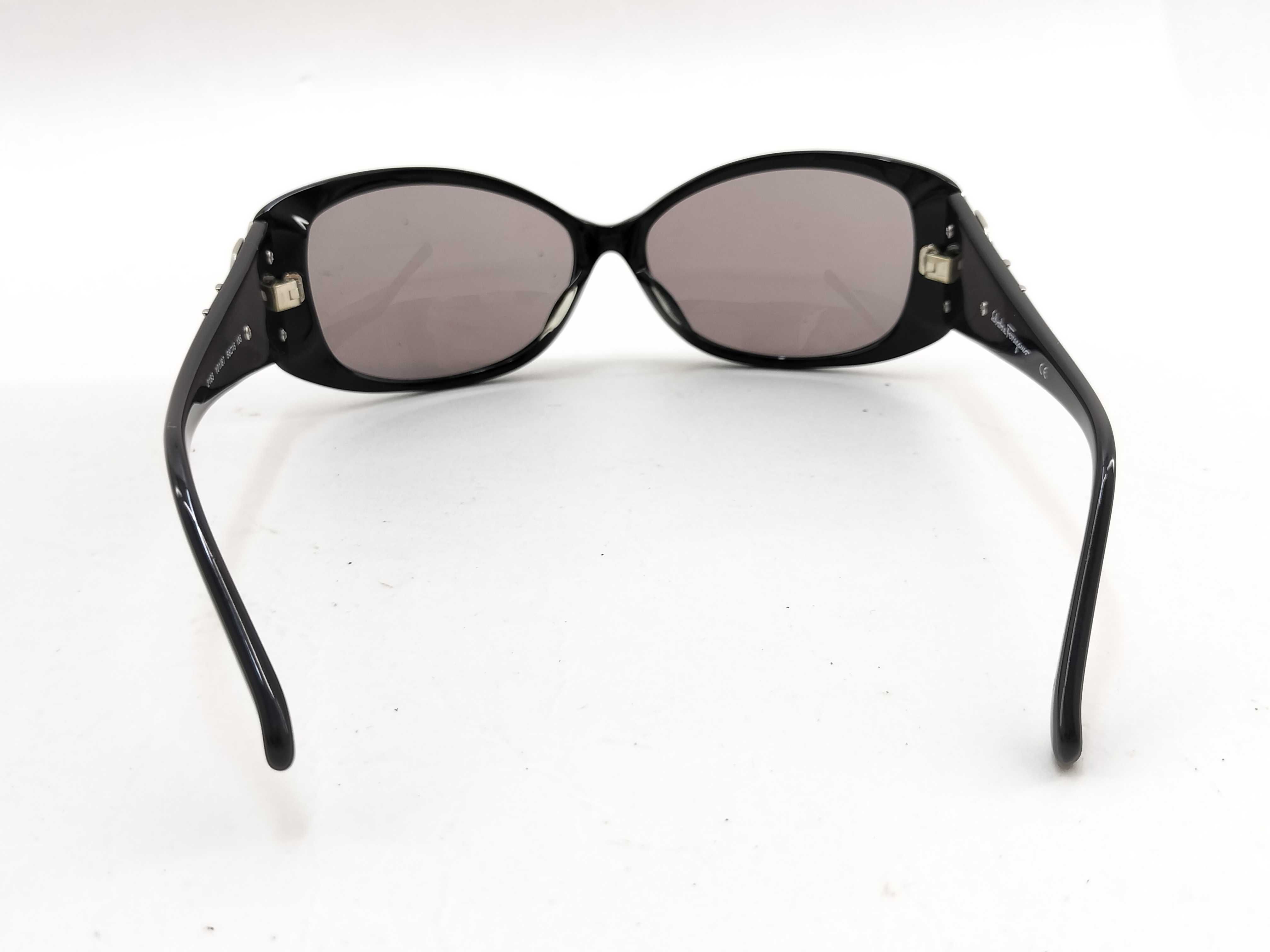 Salvatore Ferragamo 2183 Black Acetate Sunglasses