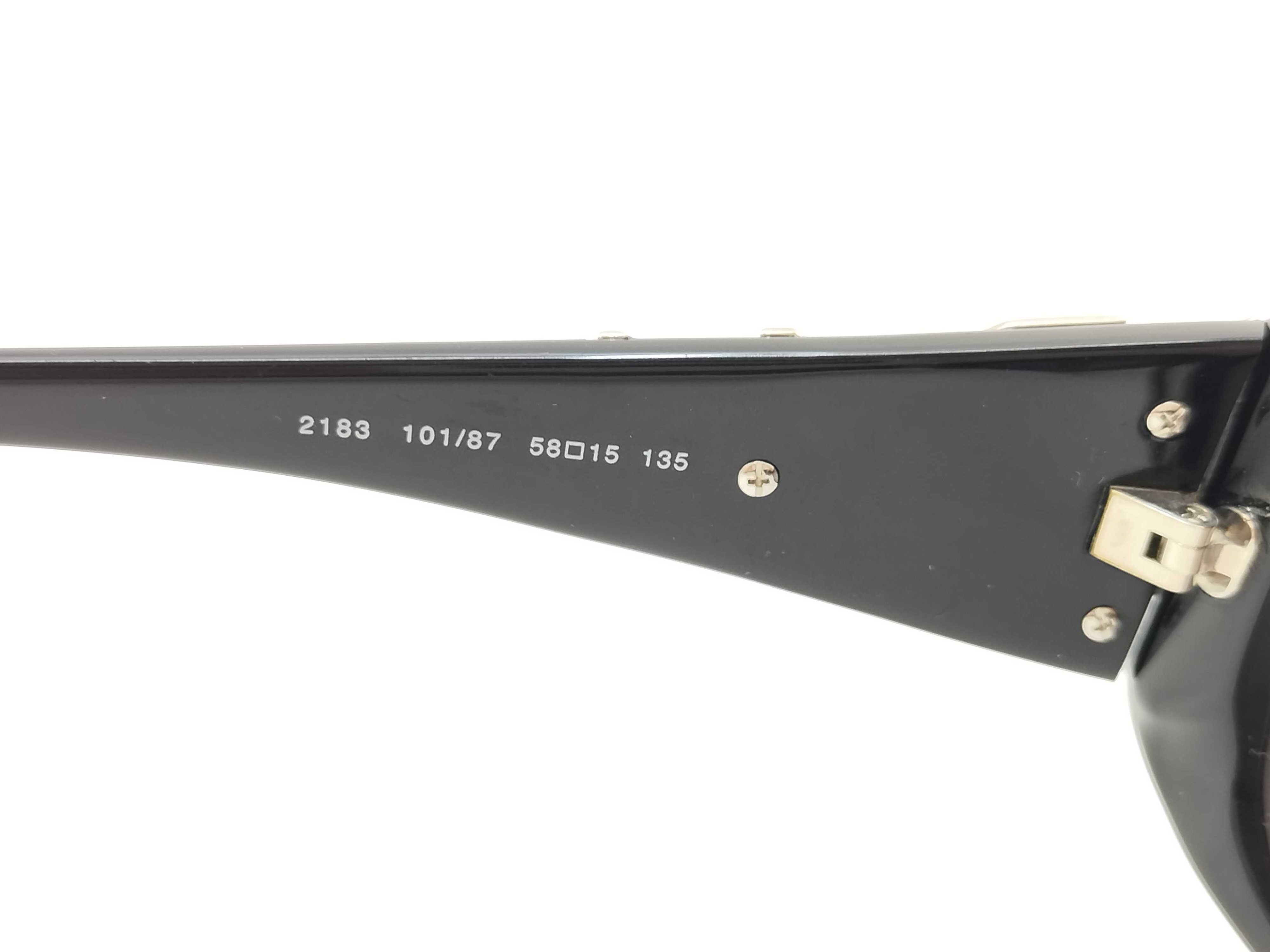 Salvatore Ferragamo 2183 Black Acetate Sunglasses
