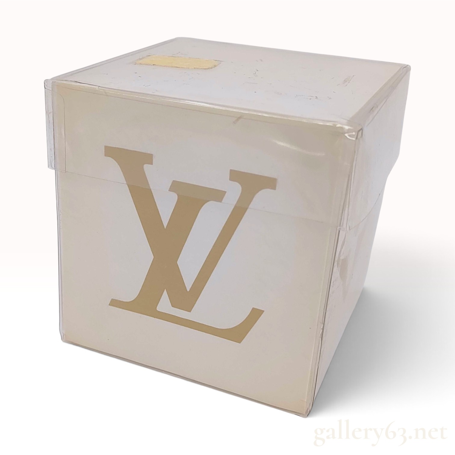 Louis Vuitton Monogram Motif Cube Memo Block Desk Accessory with Box