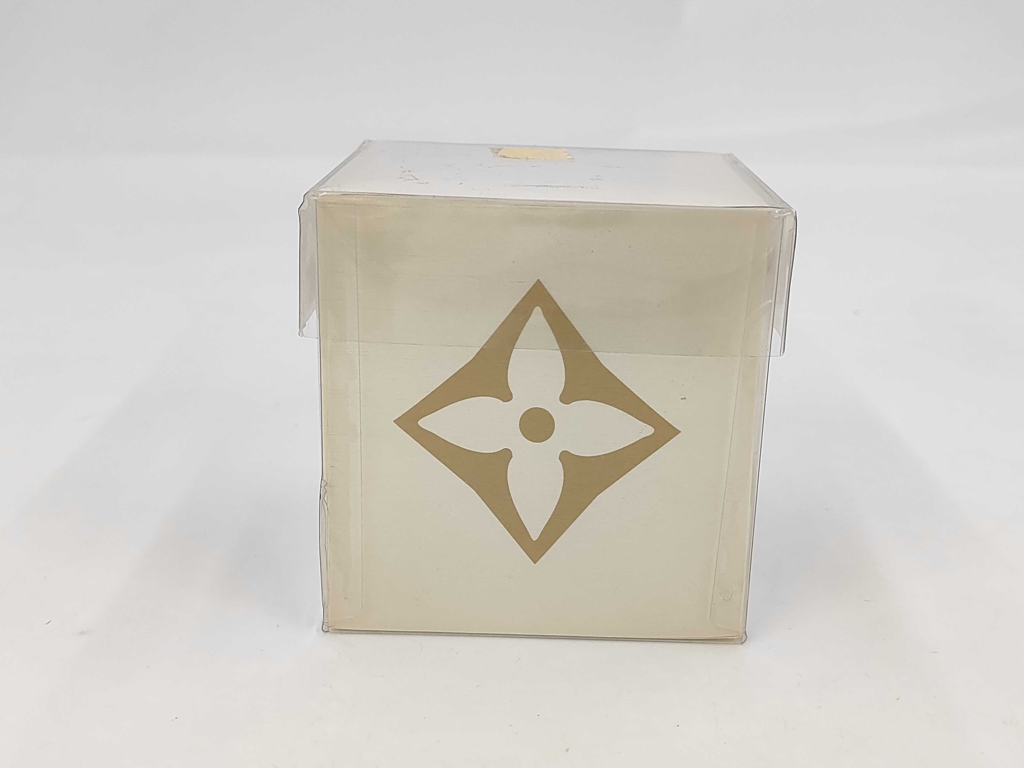 Louis Vuitton Monogram Motif Cube Memo Block Desk Accessory with Box