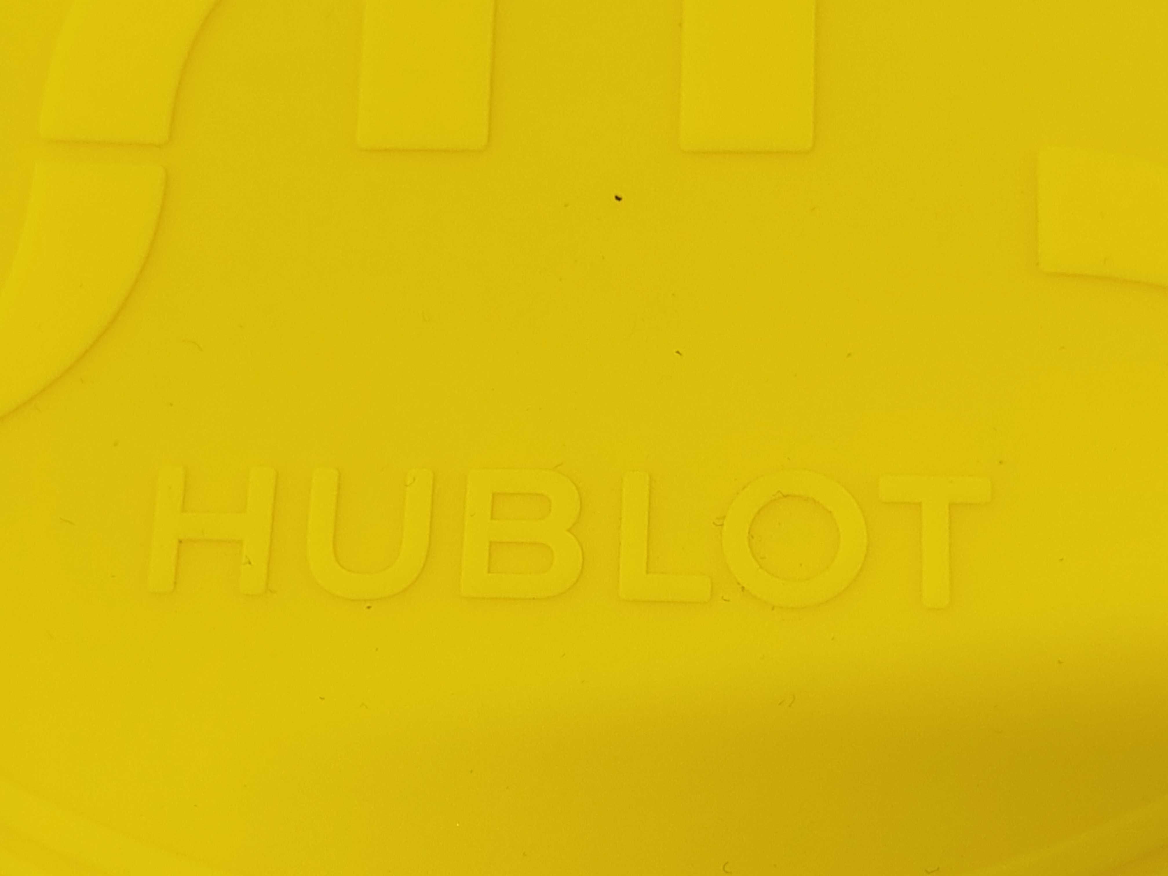 Hublot Yellow Plastic Flying Disc