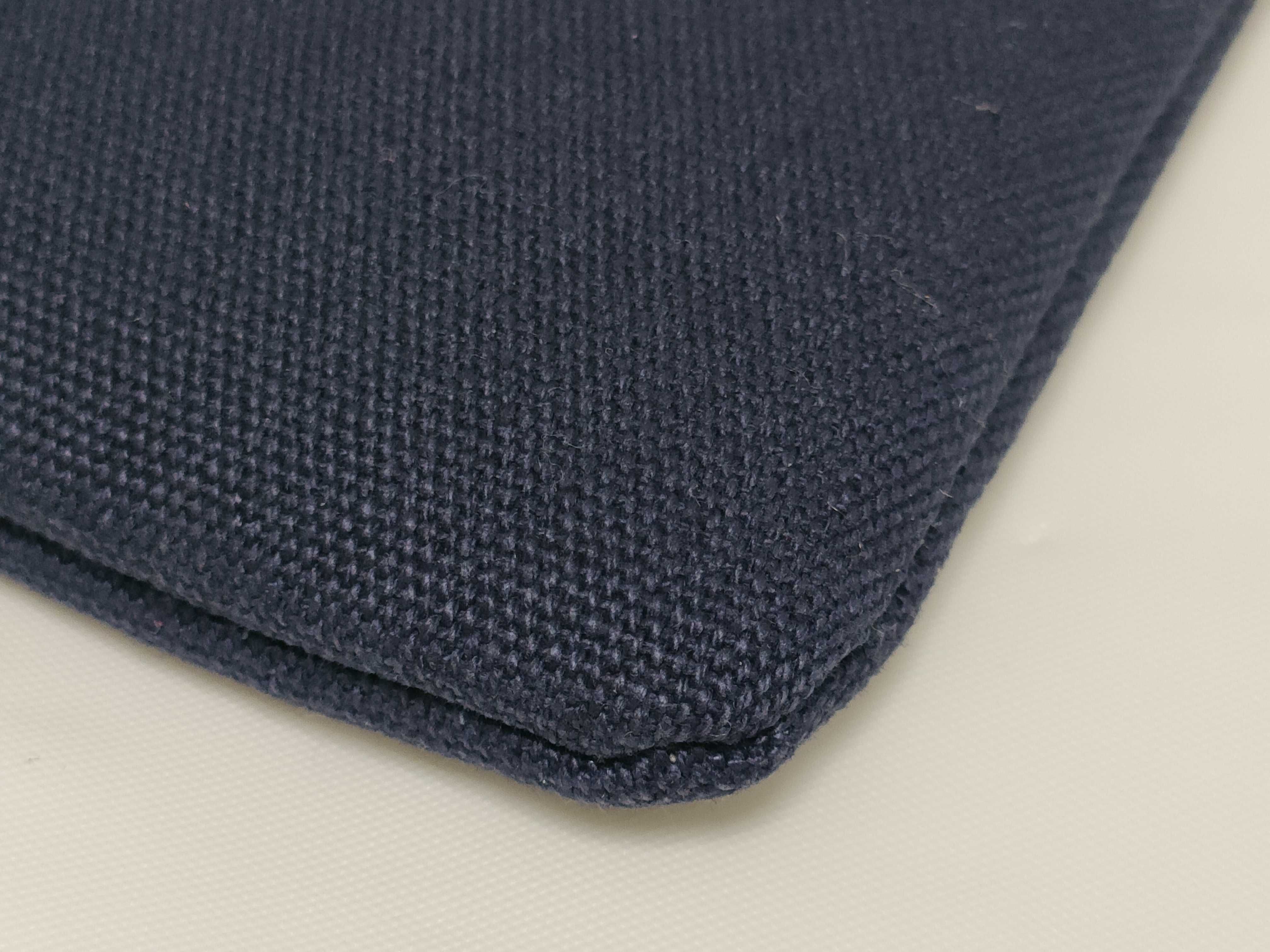 Yves Saint Laurent Navy Canvas Monogram Tote Bag