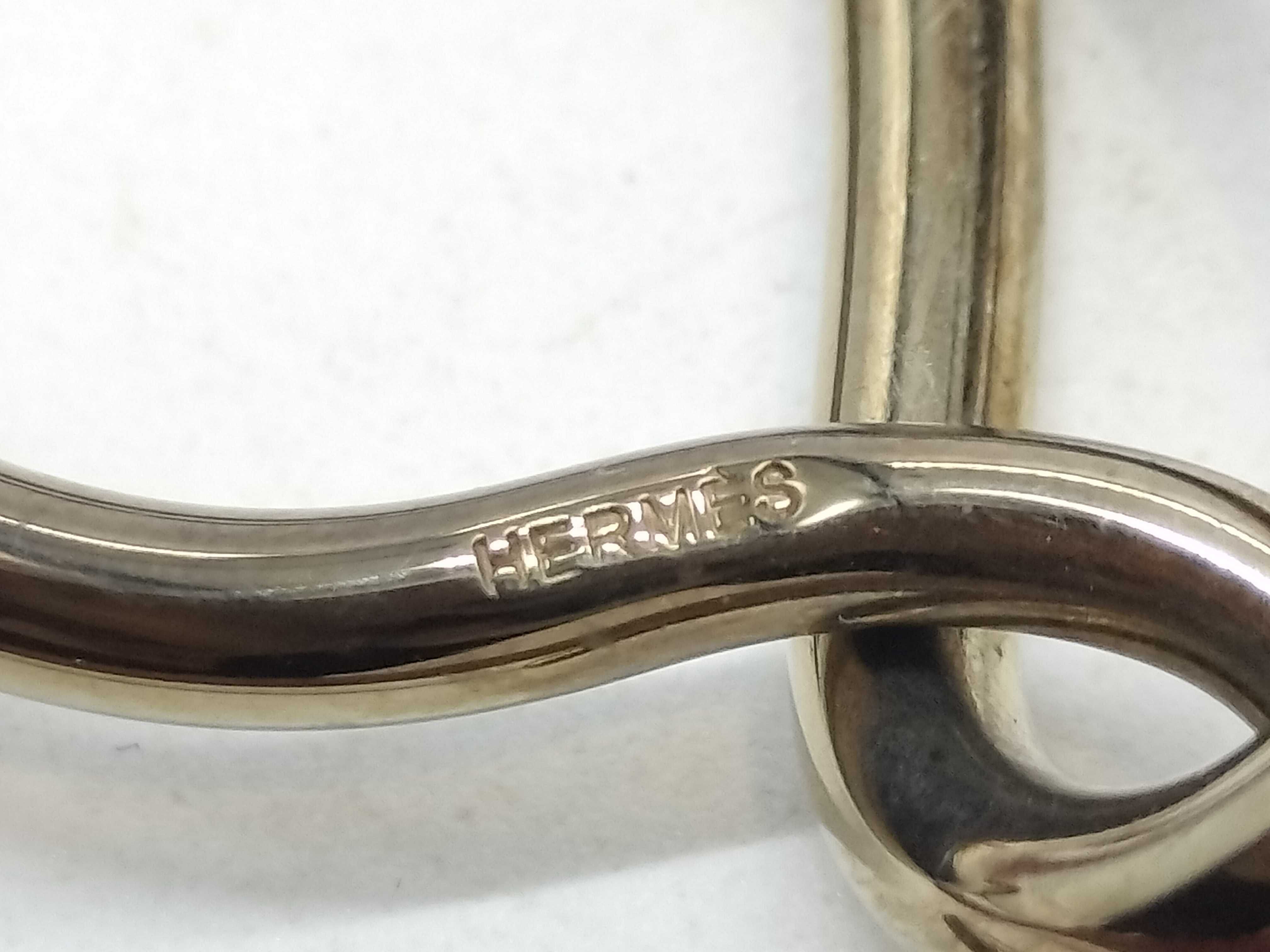 Hermes Jumbo Hook Brown Leather Double Wrap Bracelet with Box