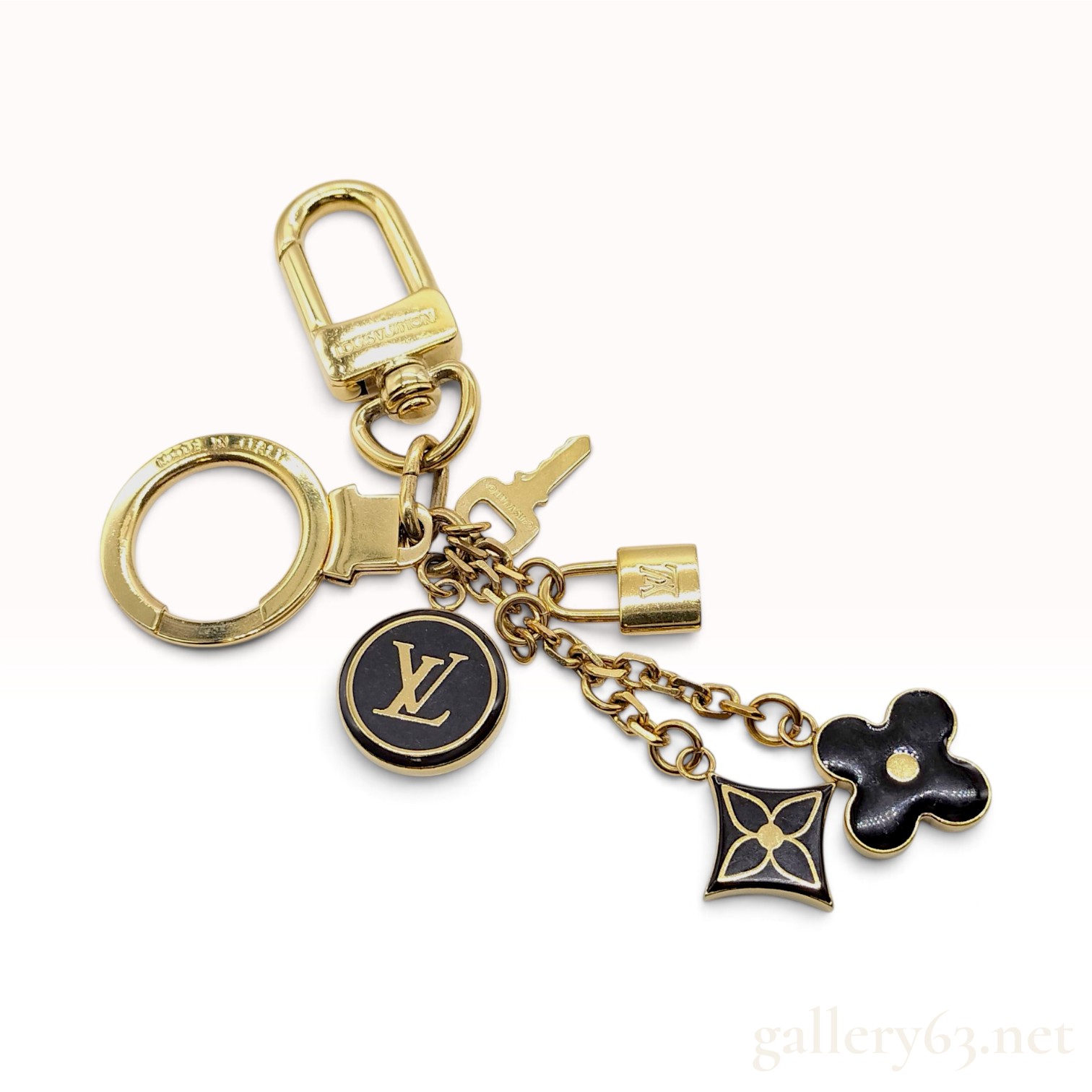 Louis Vuitton Pampille Gold Plated and Enamel Bag Charm