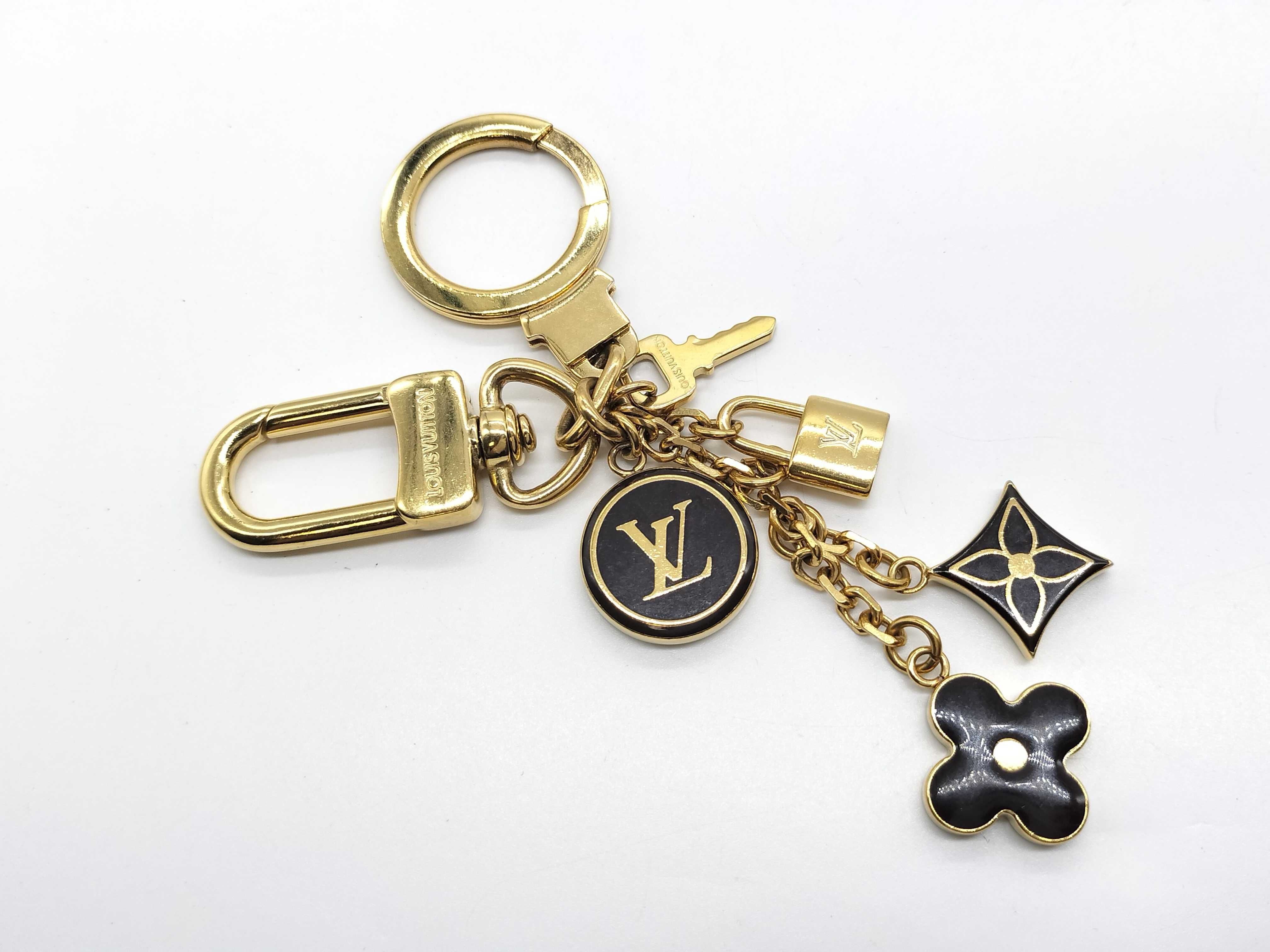 Louis Vuitton Pampille Gold Plated and Enamel Bag Charm