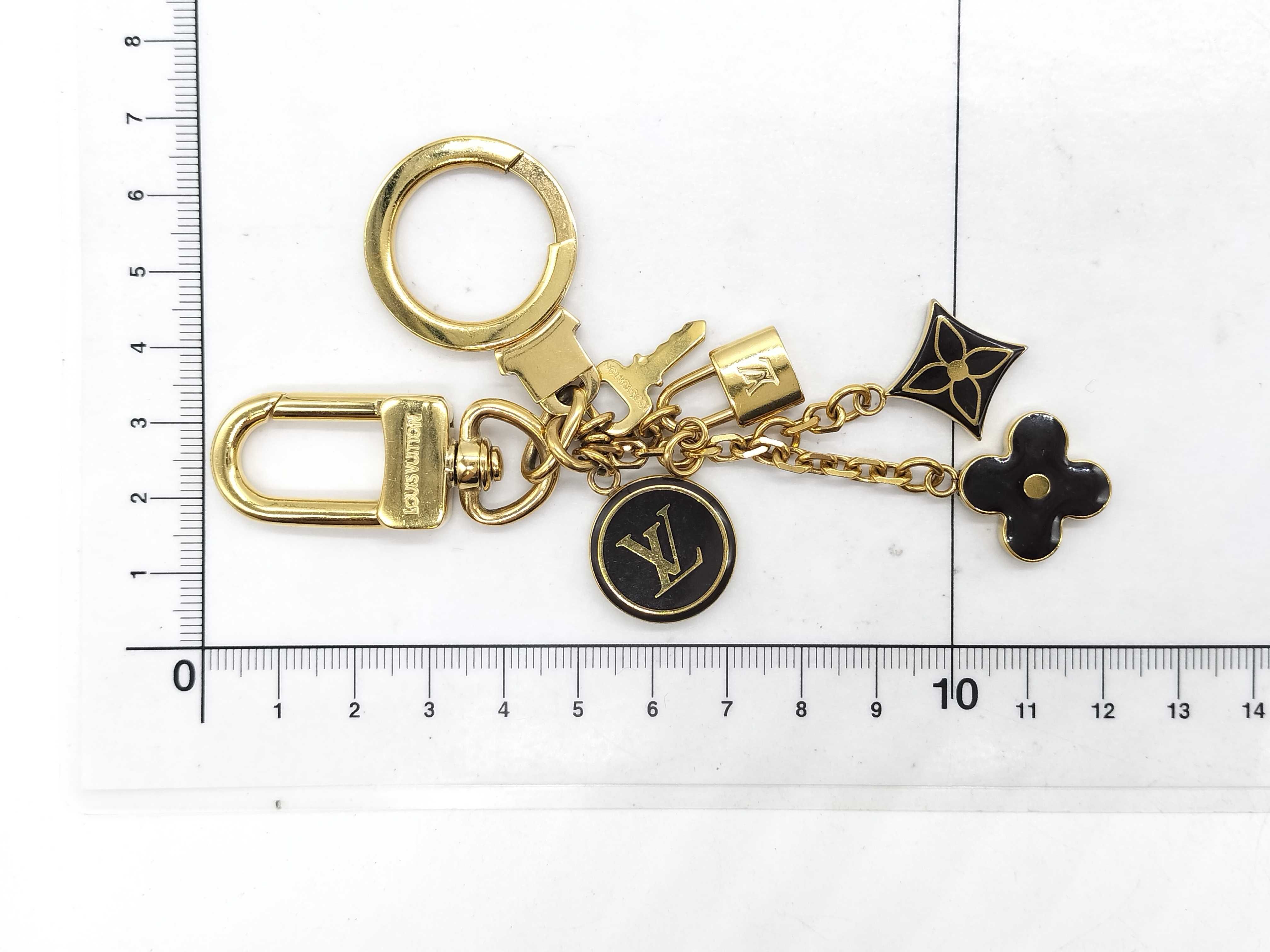 Louis Vuitton Pampille Gold Plated and Enamel Bag Charm