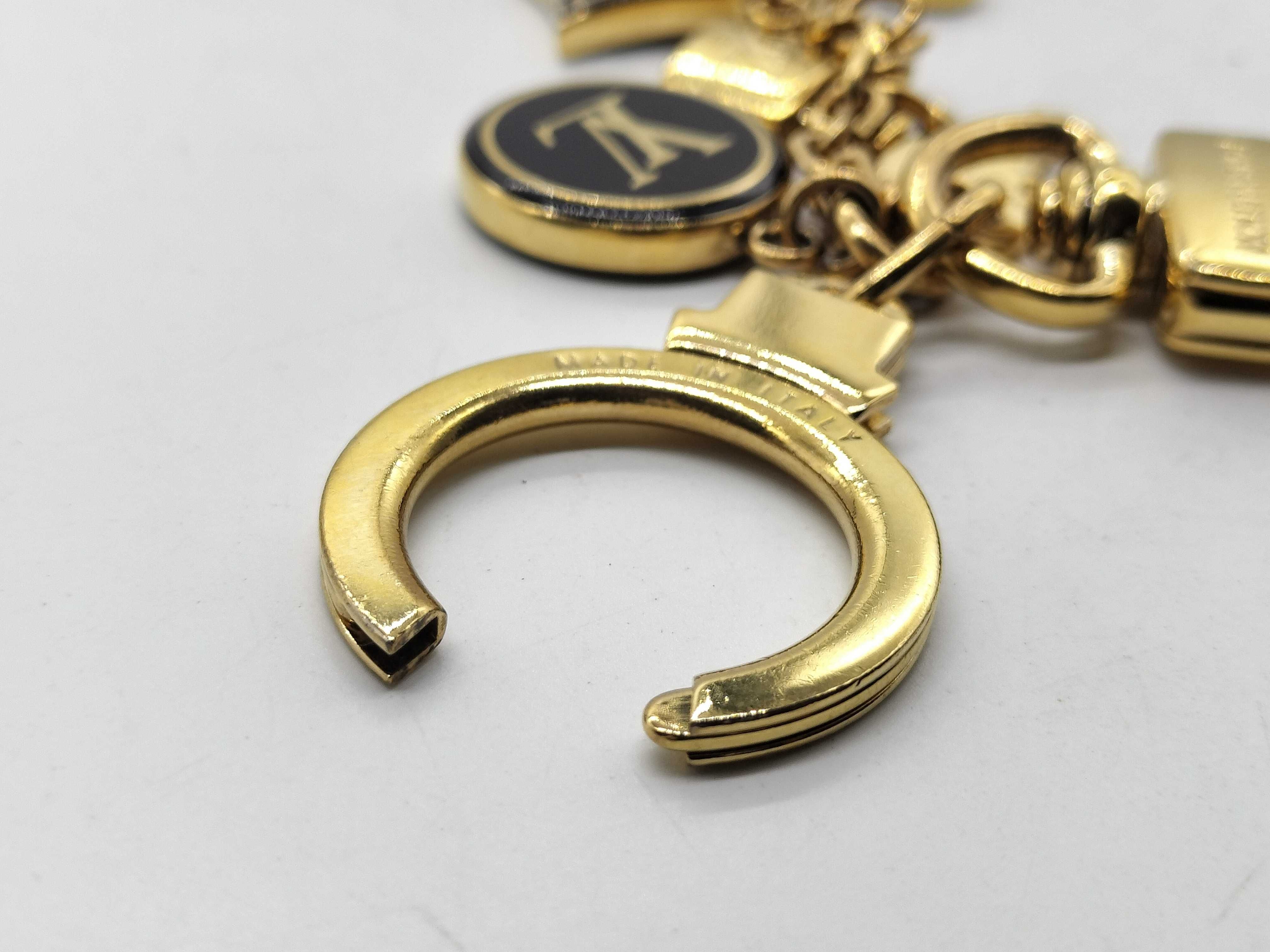 Louis Vuitton Pampille Gold Plated and Enamel Bag Charm