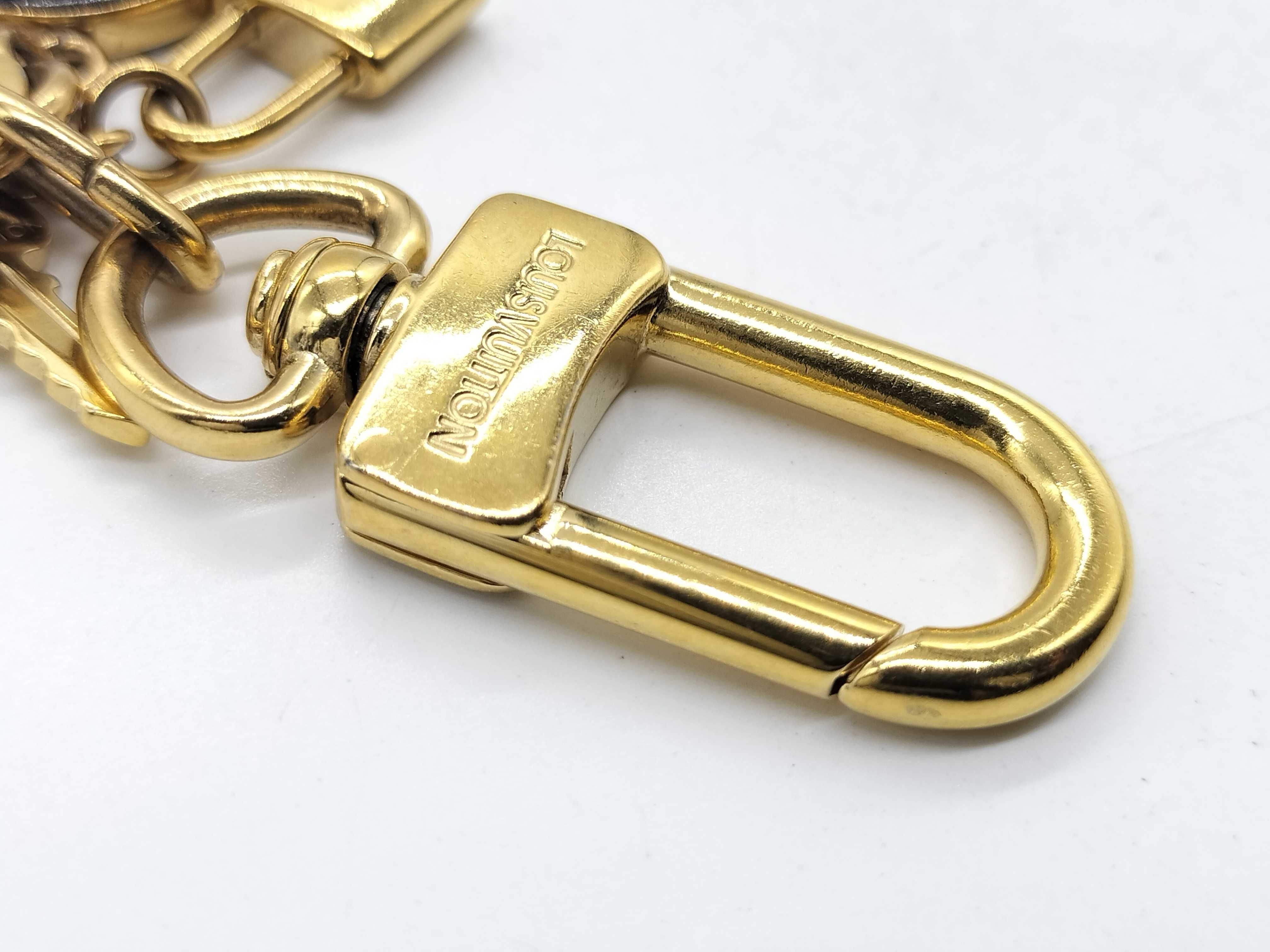 Louis Vuitton Pampille Gold Plated and Enamel Bag Charm