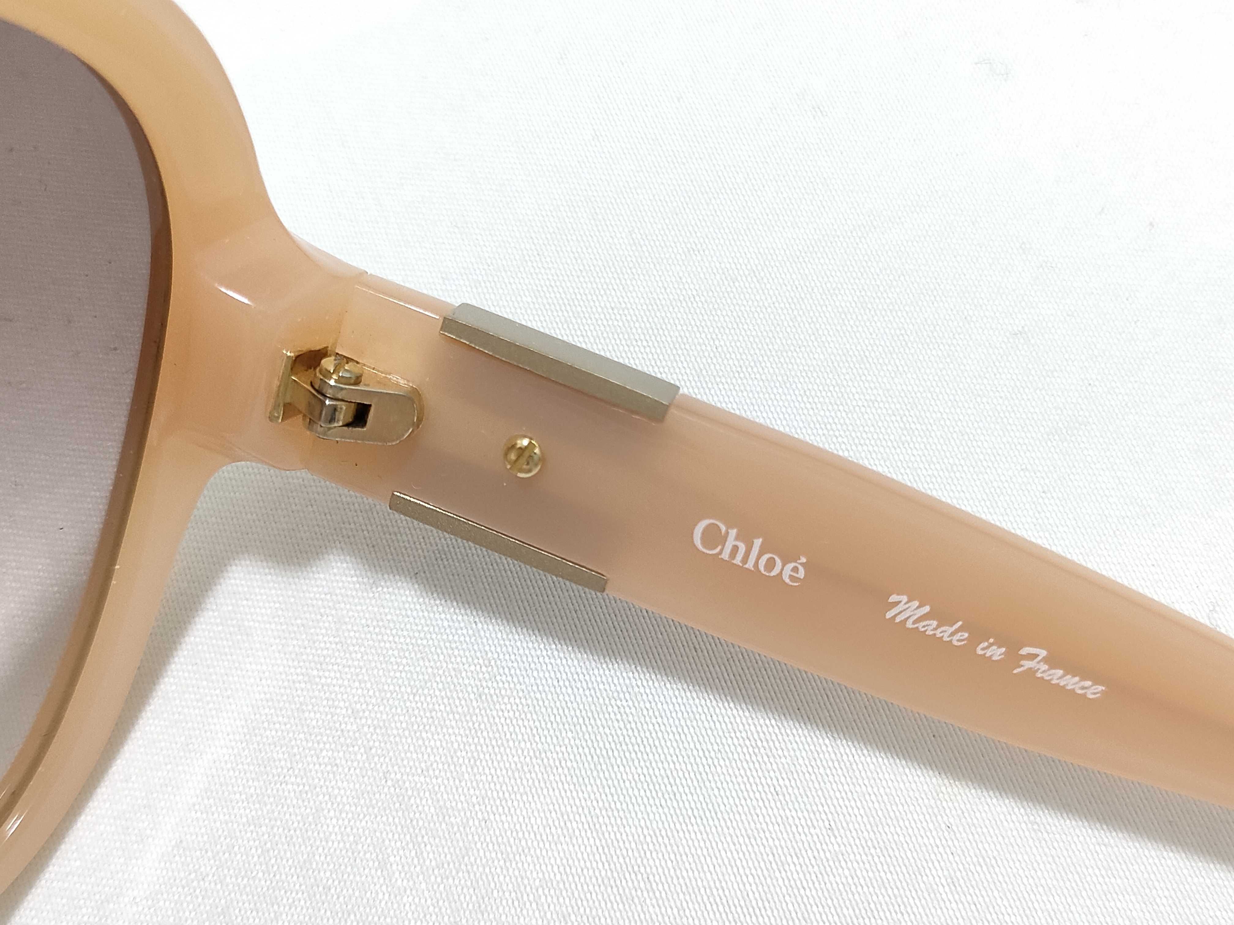 Chloe CL 2234 A Peach Acetate Sunglasses With Case