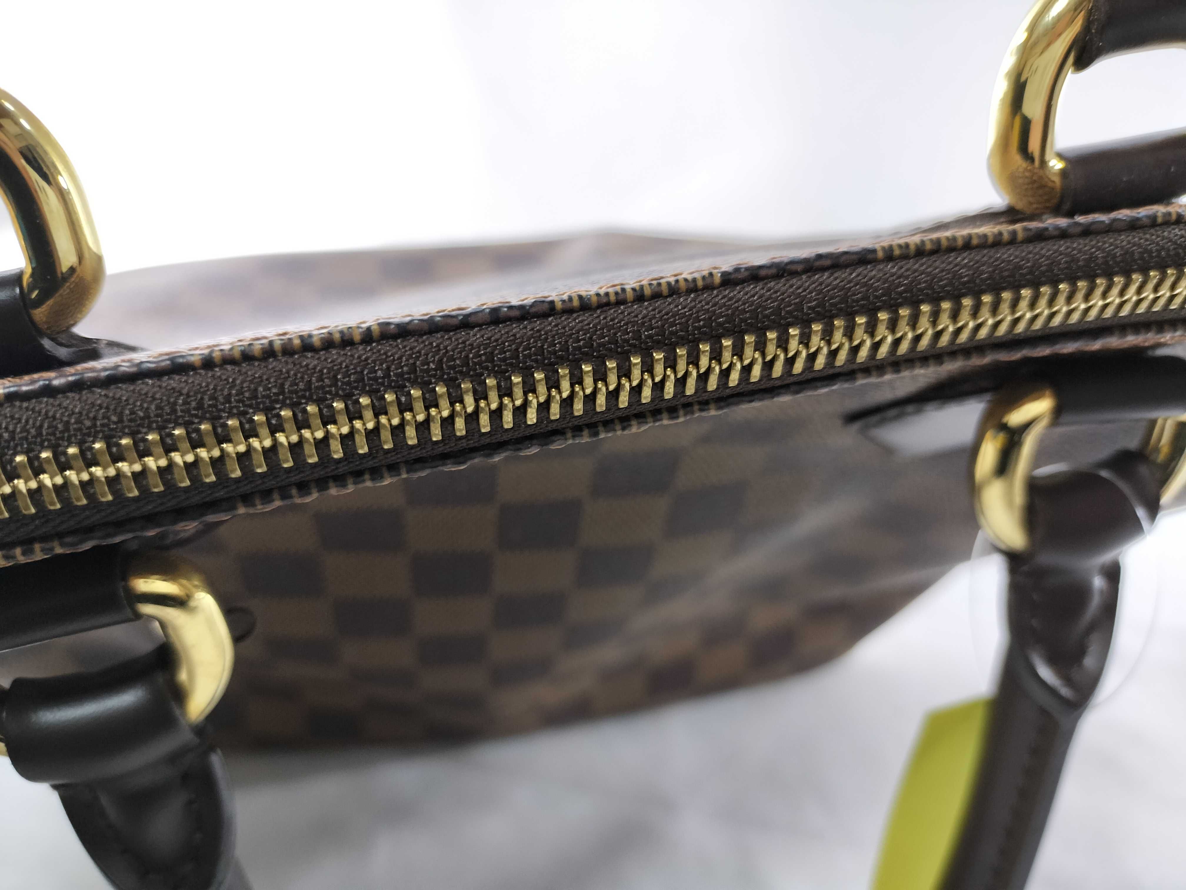 Louis Vuitton Damier Ebene Saleya PM Tote Bag