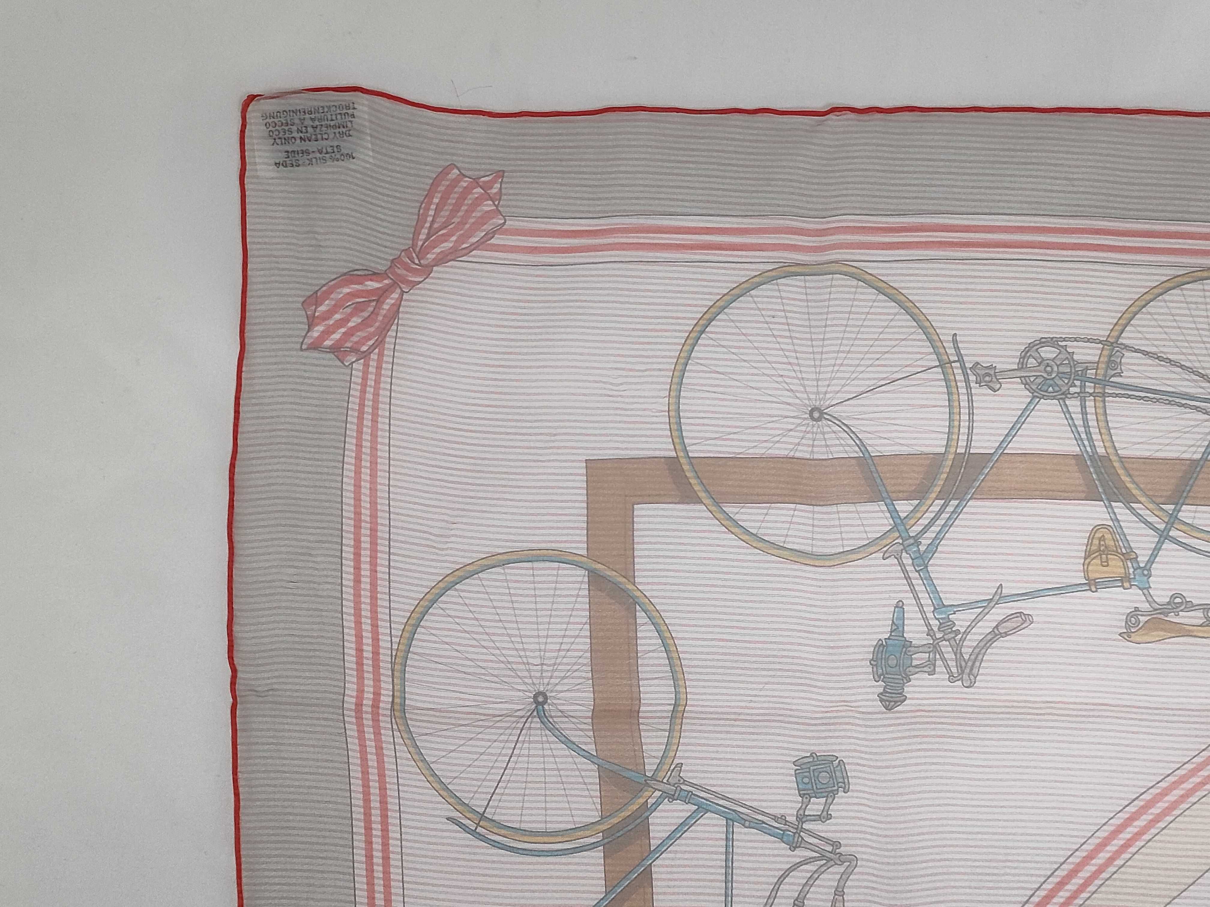 Hermes Les Becanes Silk Scarf 70cm