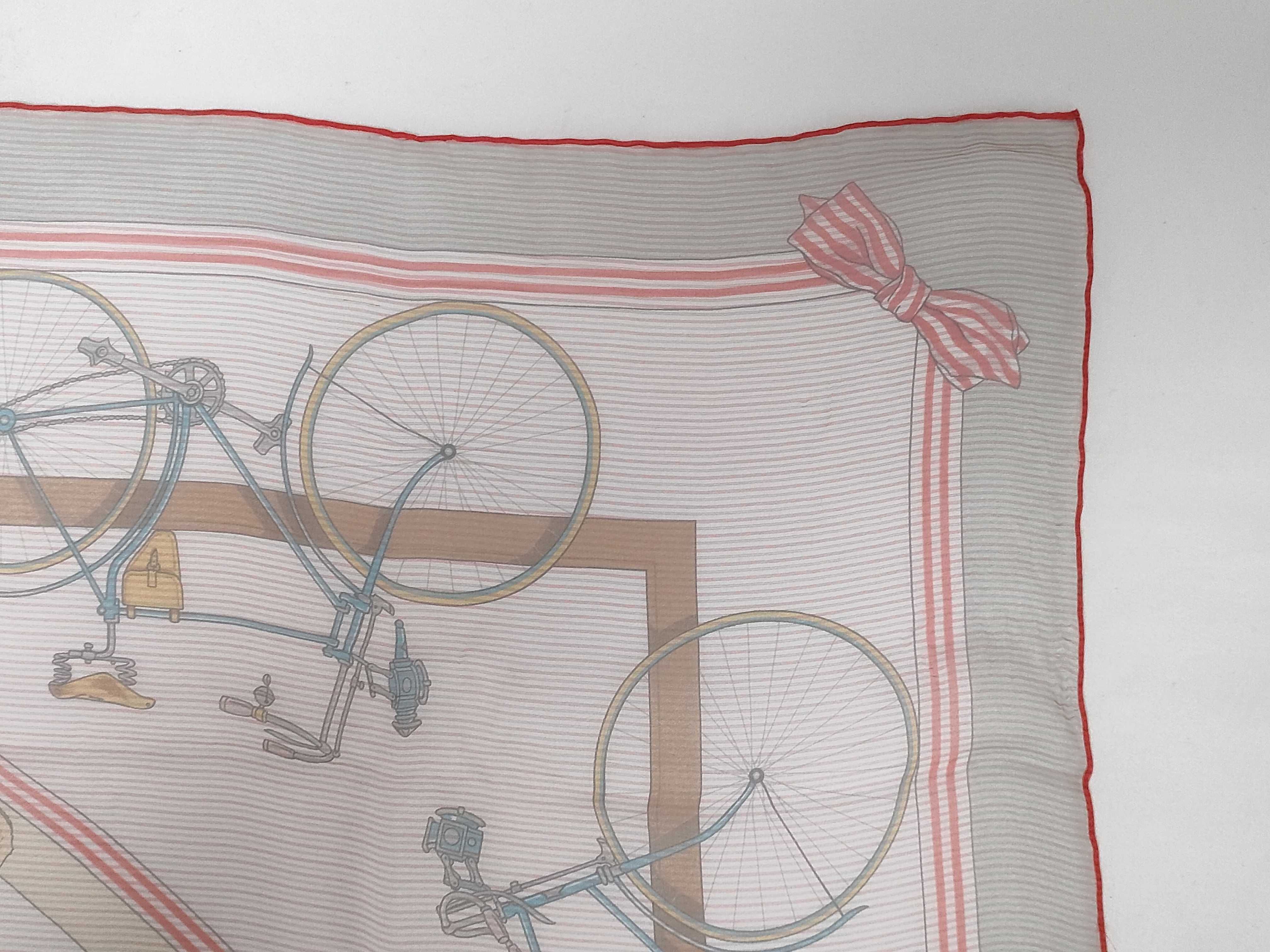 Hermes Les Becanes Silk Scarf 70cm