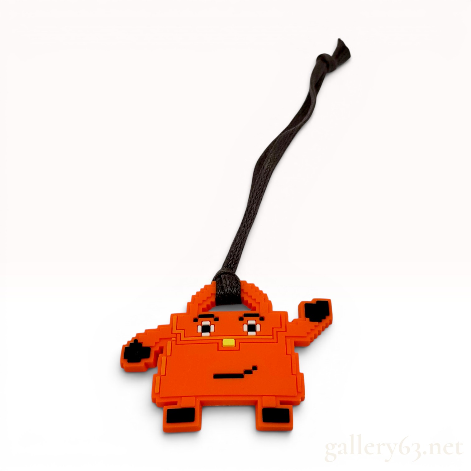 Hermes Quelle Idole Rubber Pixelated Kelly Doll Bag Charm