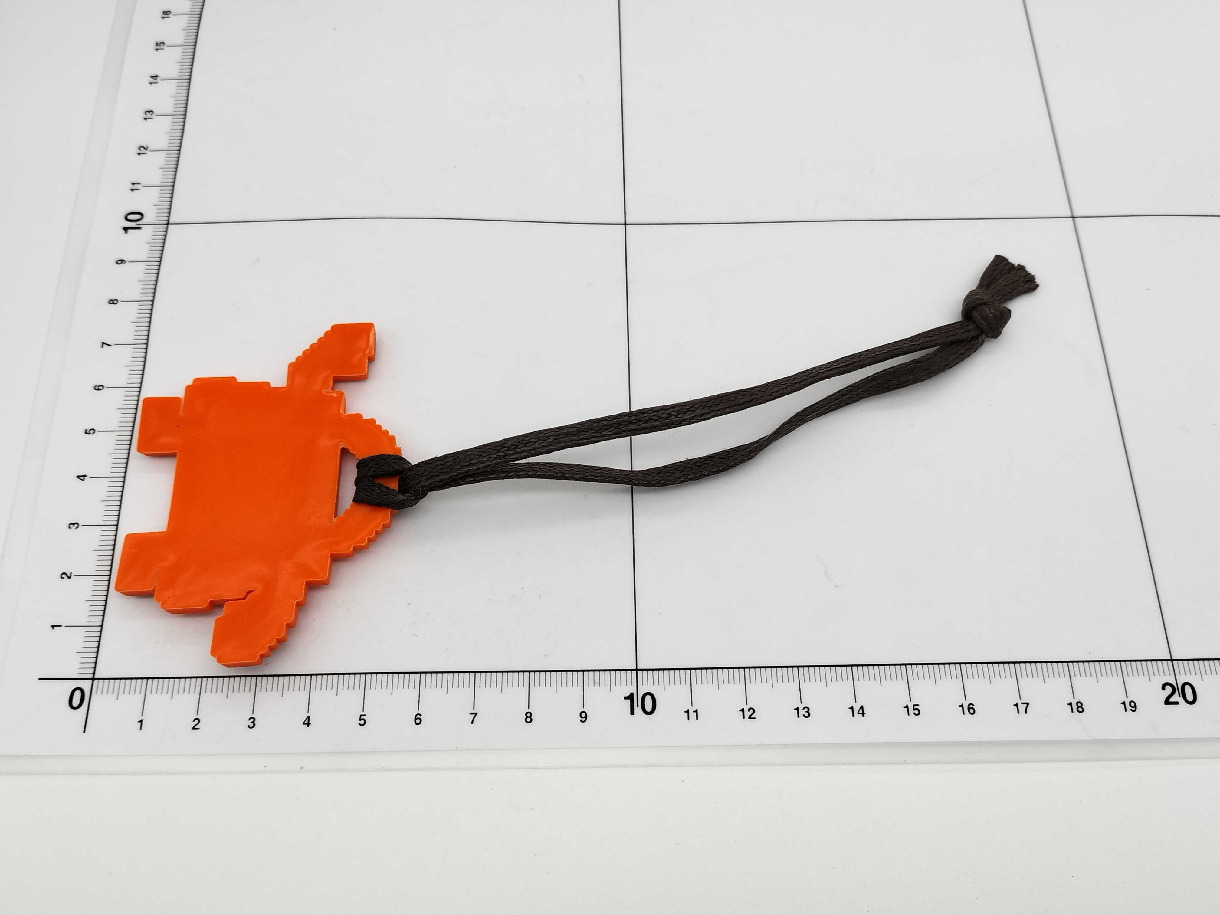 Hermes Quelle Idole Rubber Pixelated Kelly Doll Bag Charm