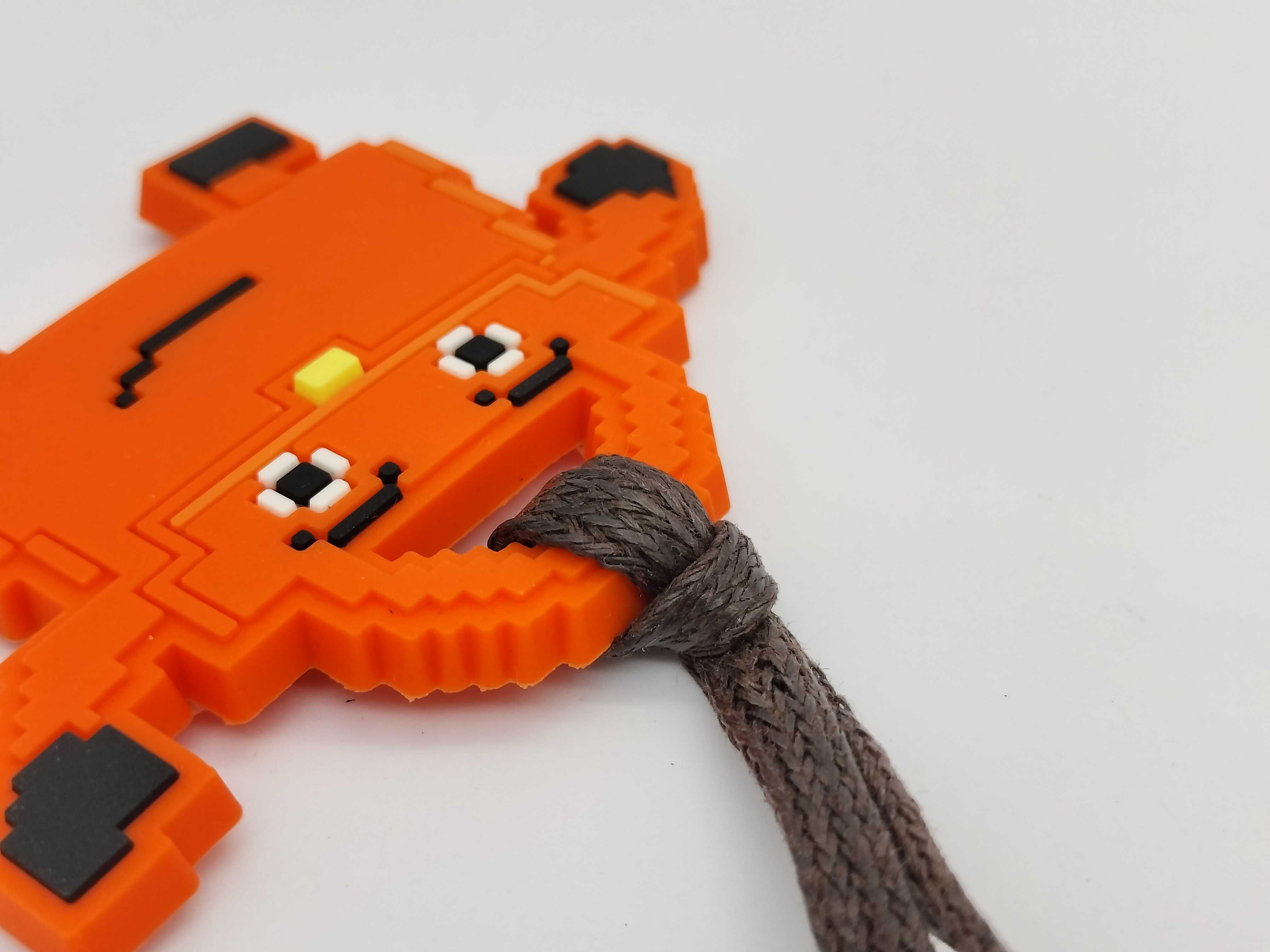 Hermes Quelle Idole Rubber Pixelated Kelly Doll Bag Charm