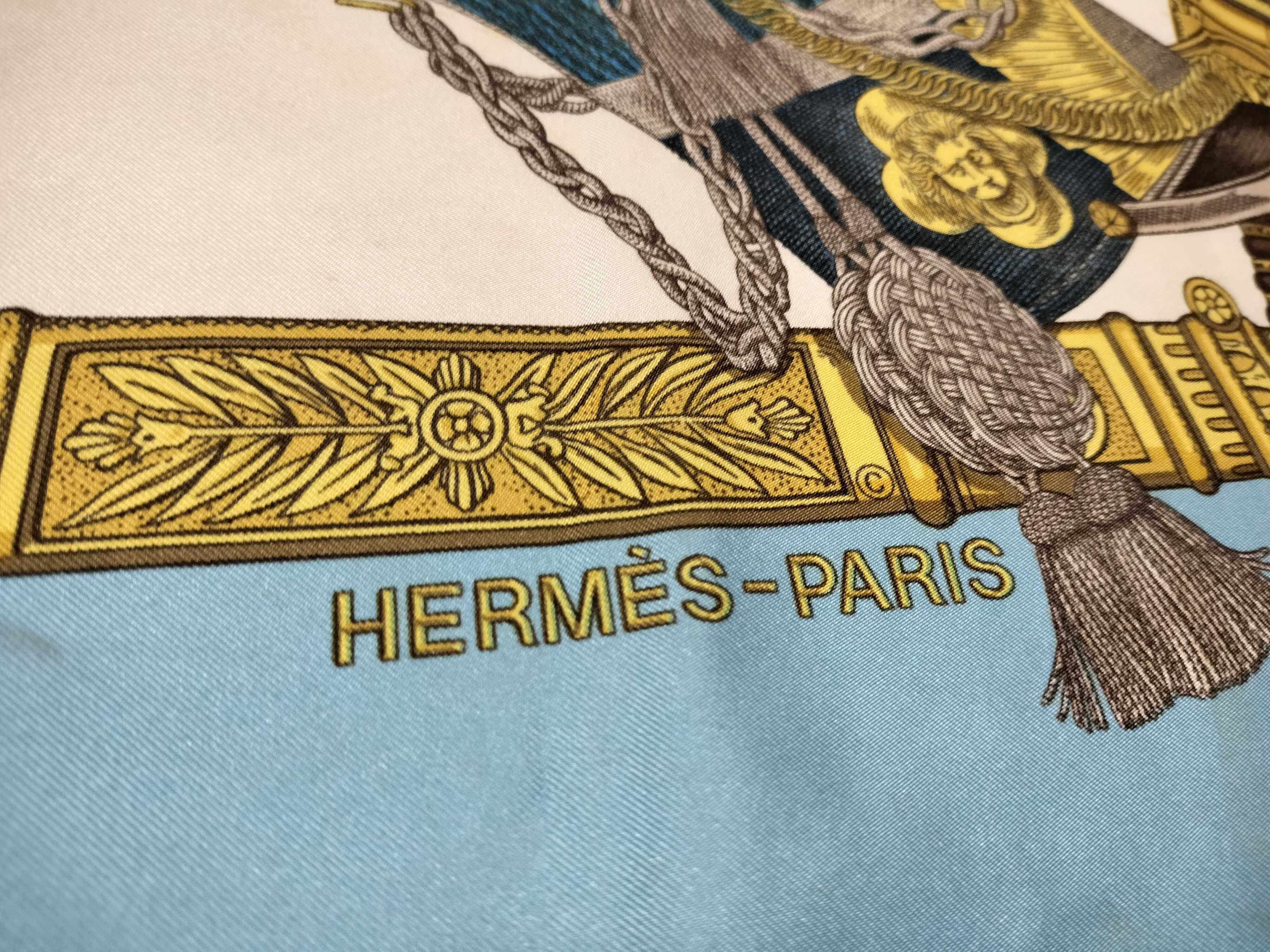 Hermes Grand Uniforme Silk Scarf by Joachim Metz