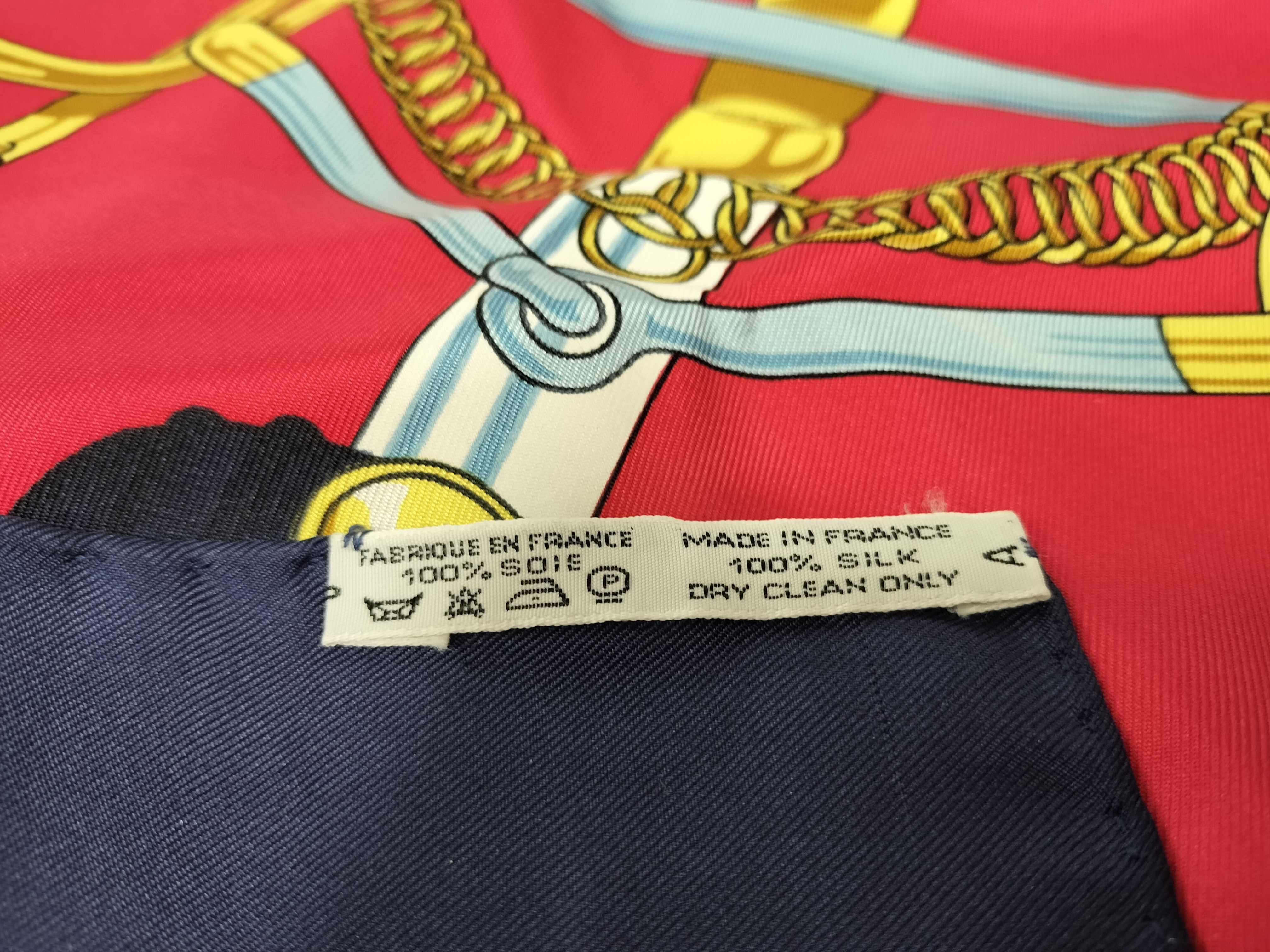 Hermes Eperon d'Or Silk Scarf