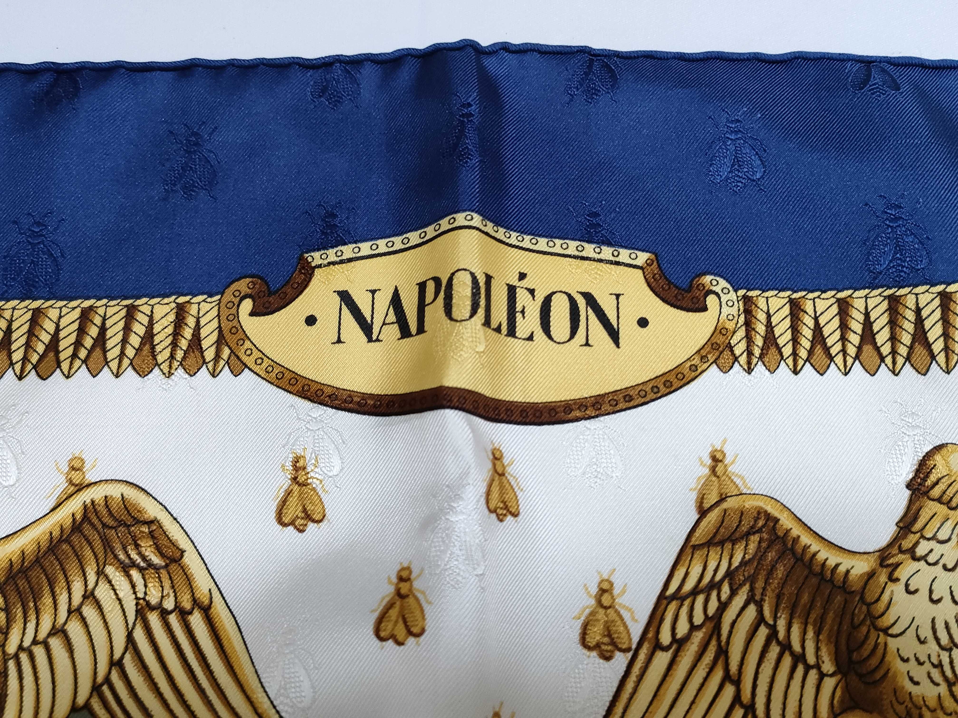 Hermes Napoleon Silk Jacquard Scarf by Philippe Ledoux