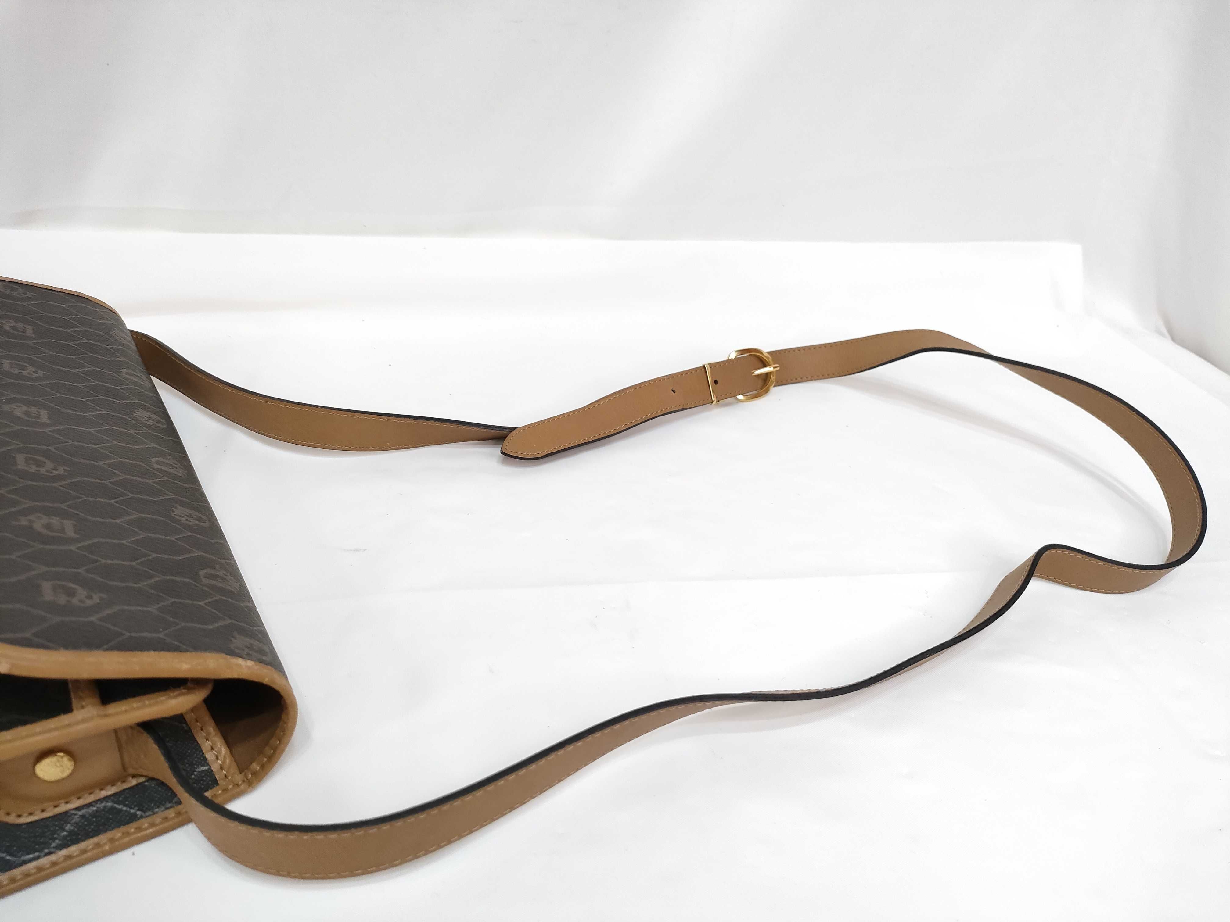 Christian Dior Honeycomb Monogram Shoulder Bag