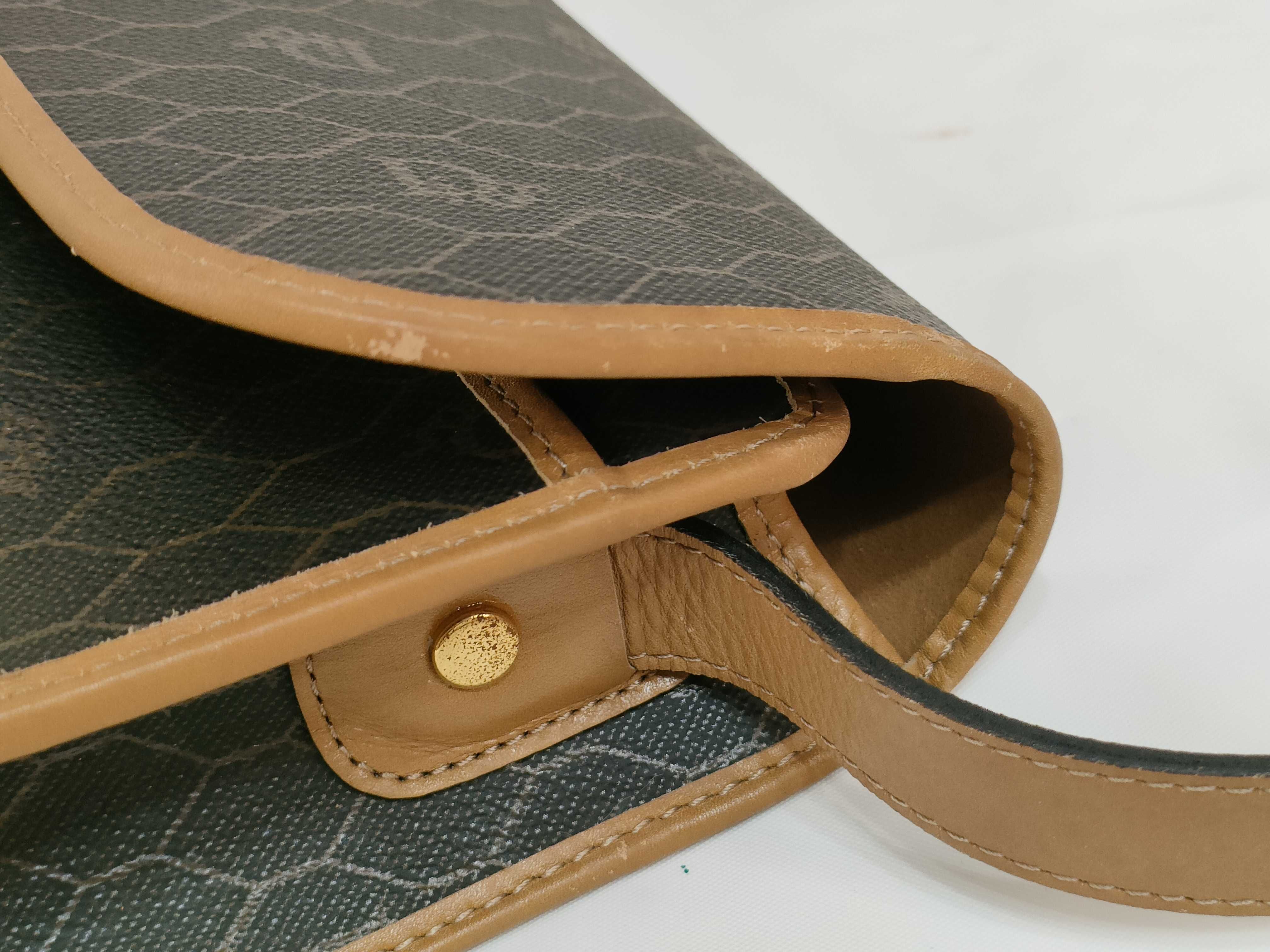 Christian Dior Honeycomb Monogram Shoulder Bag