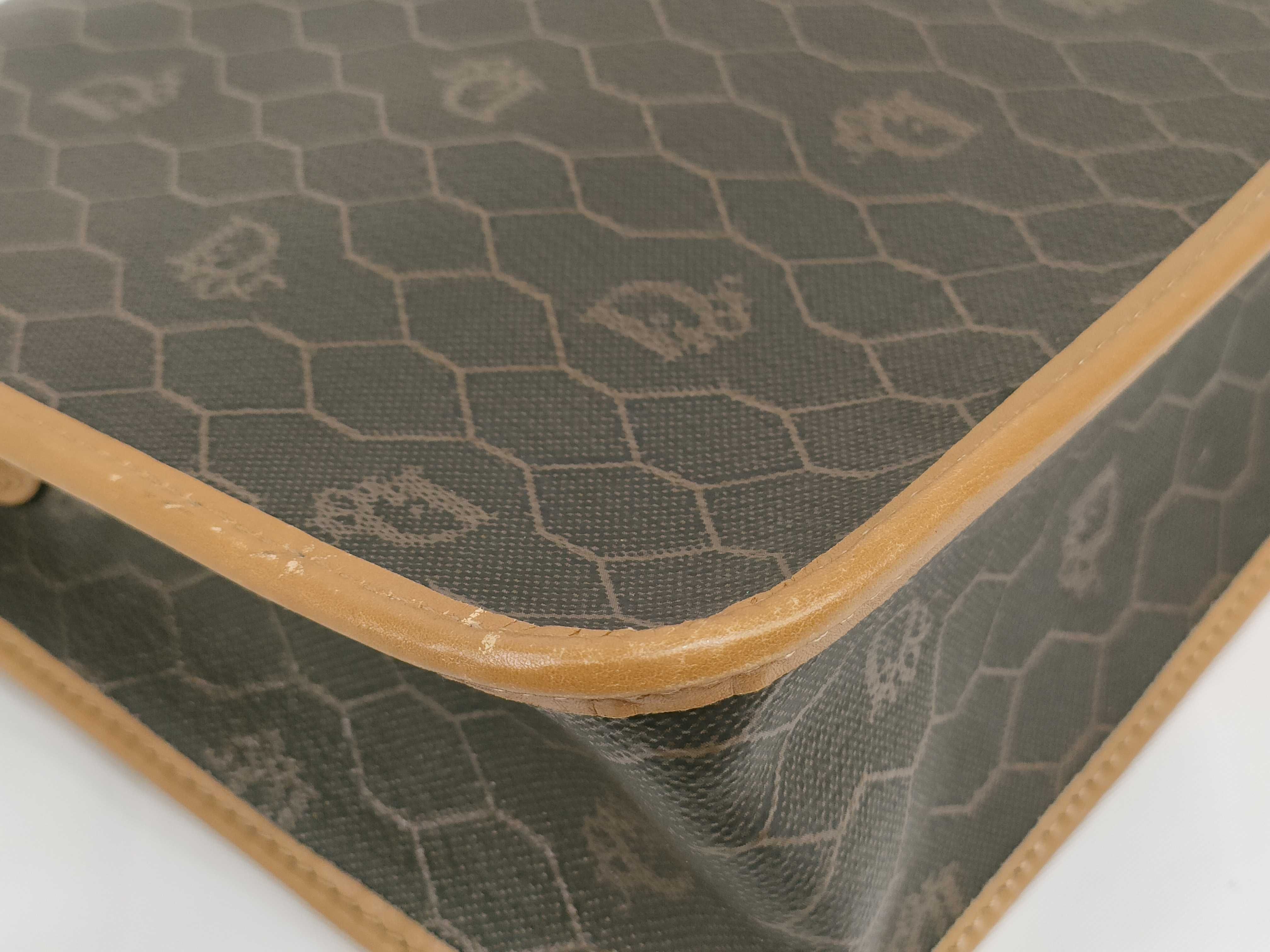 Christian Dior Honeycomb Monogram Shoulder Bag