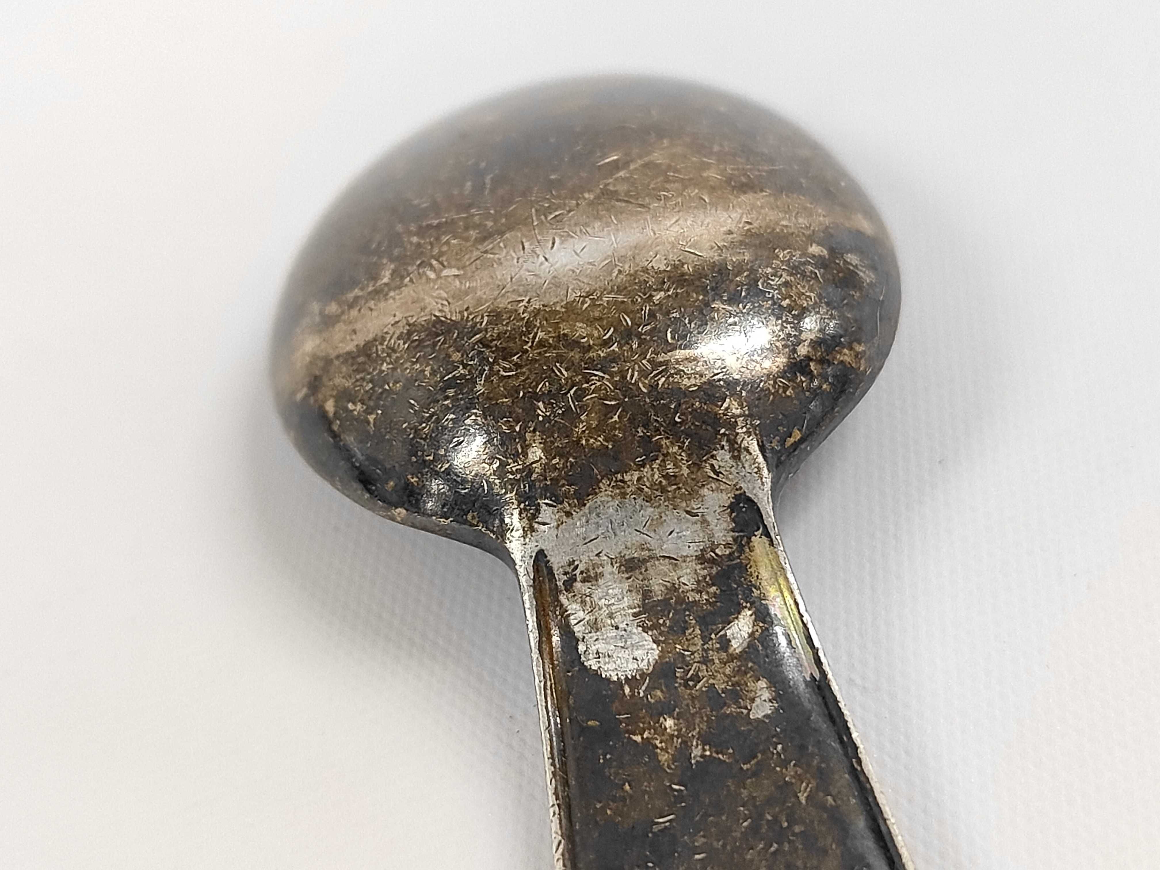 Tiffany & Co. Sterling Silver Alphabet Pattern Baby Spoon