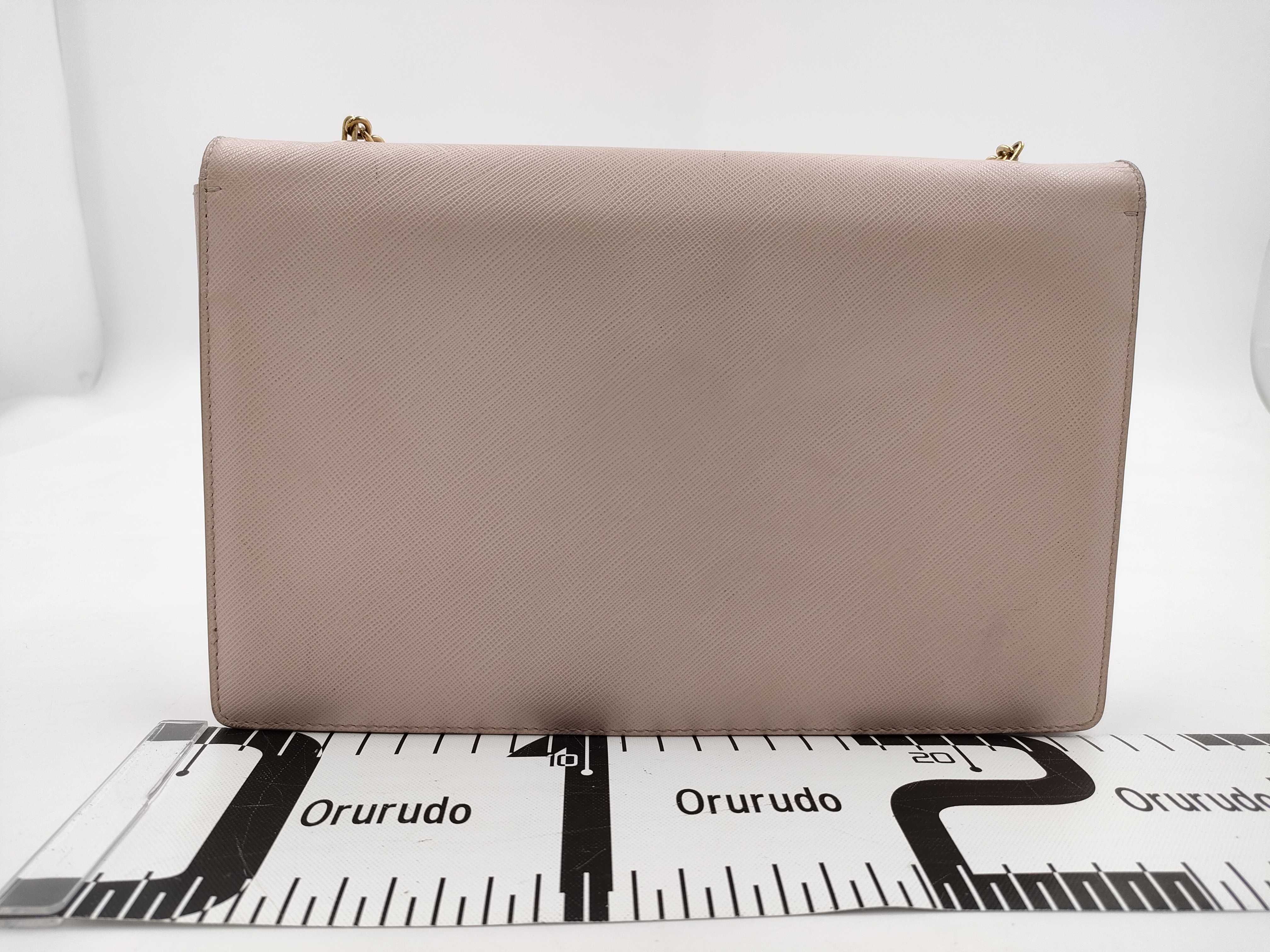 Salvatore Ferragamo Ginny Vara Bow Saffiano Leather Shoulder Bag