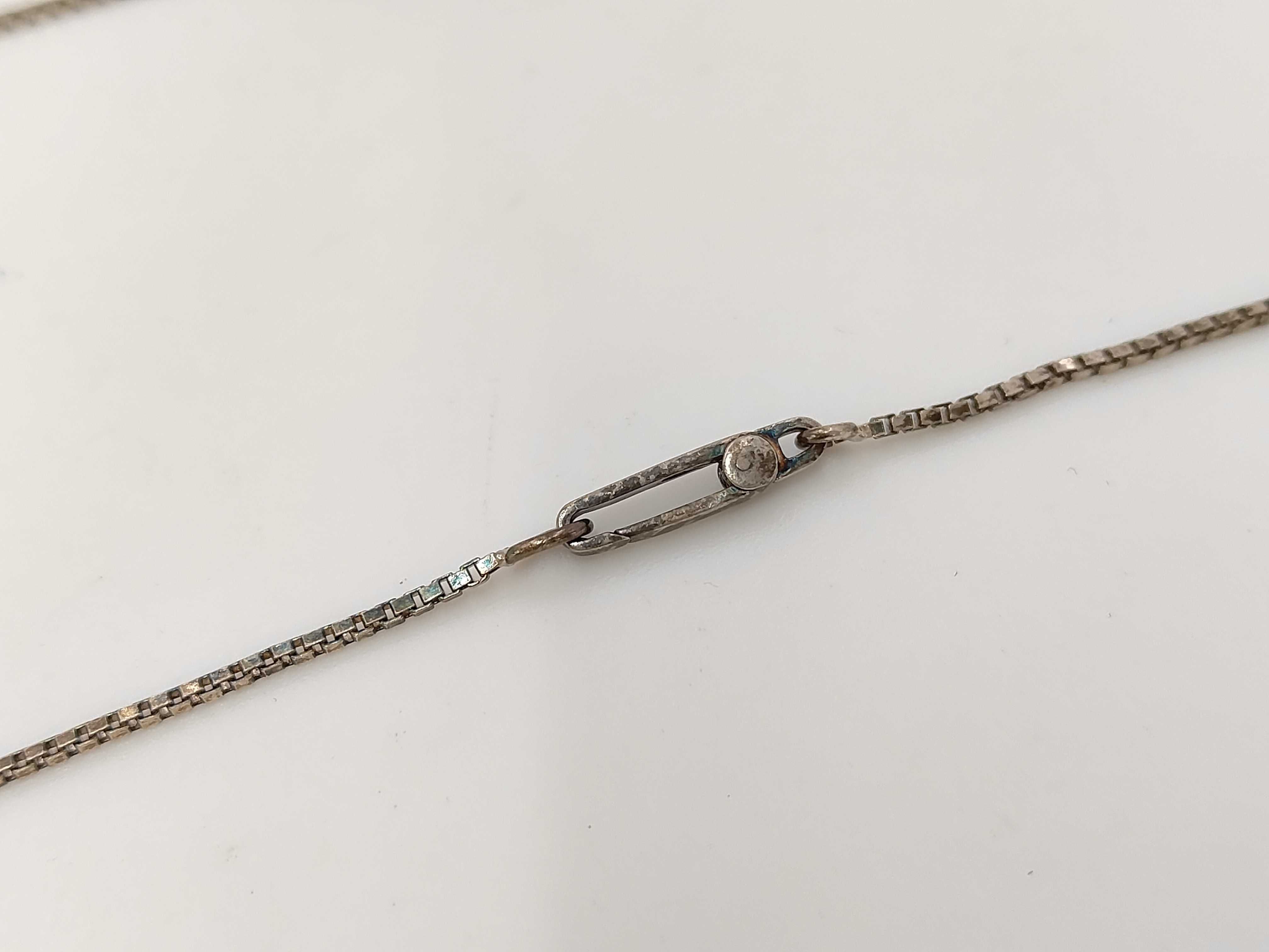 Gucci Sterling Silver Large Hollow Cross Pendant Necklace