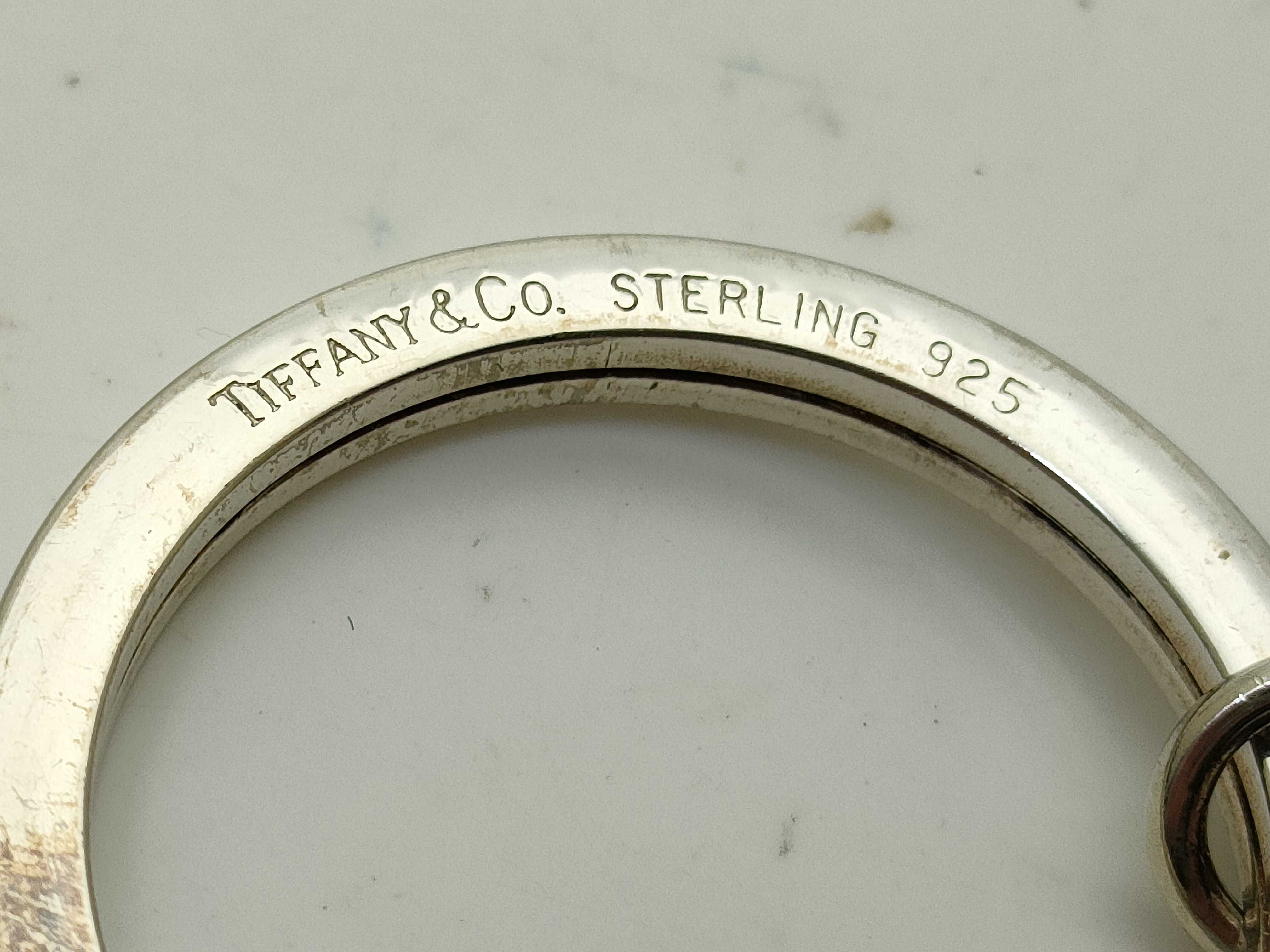 Tiffany & Co. Sterling Silver Bar Keychain