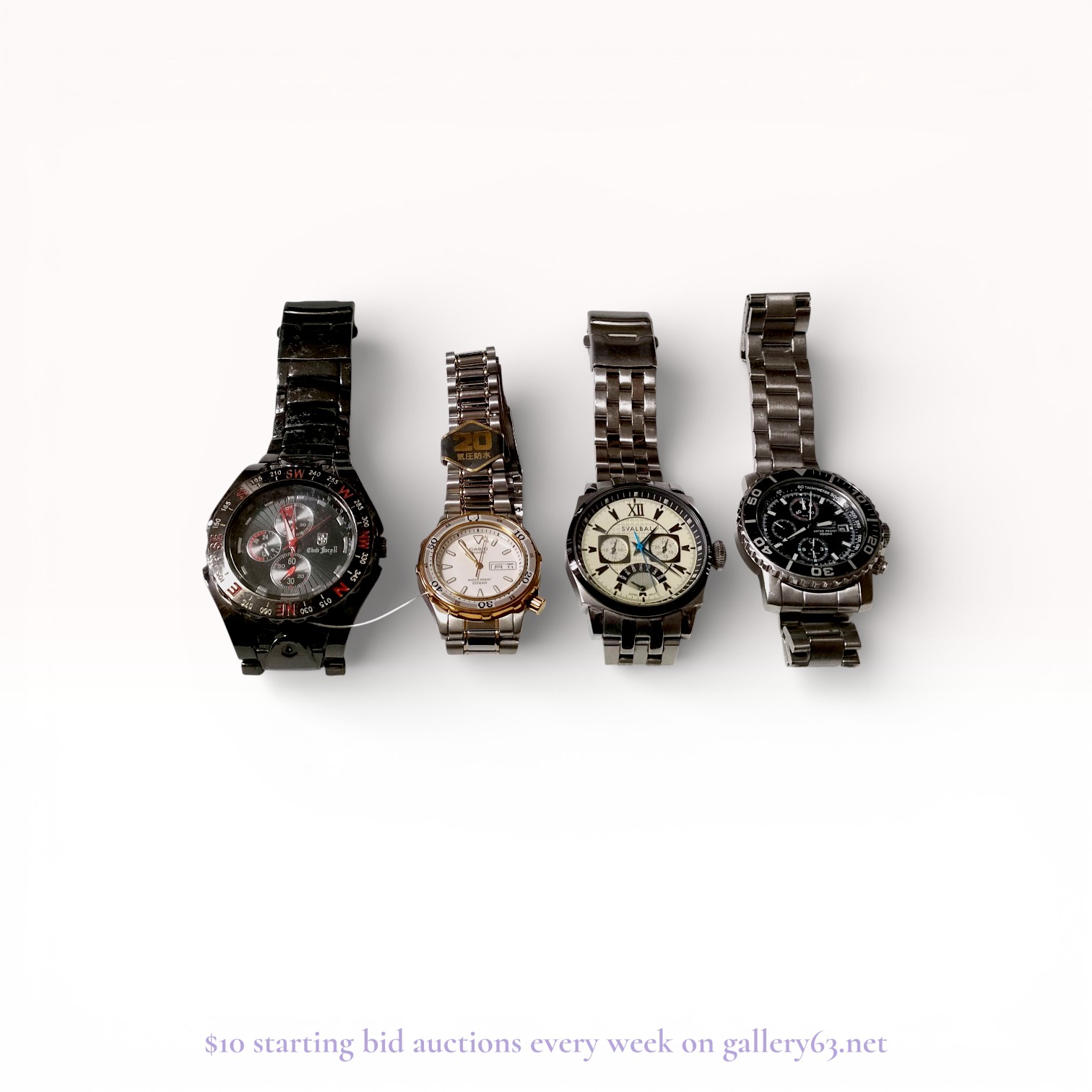 Assorted Wristwatch Collection featuring Seiko and Casio