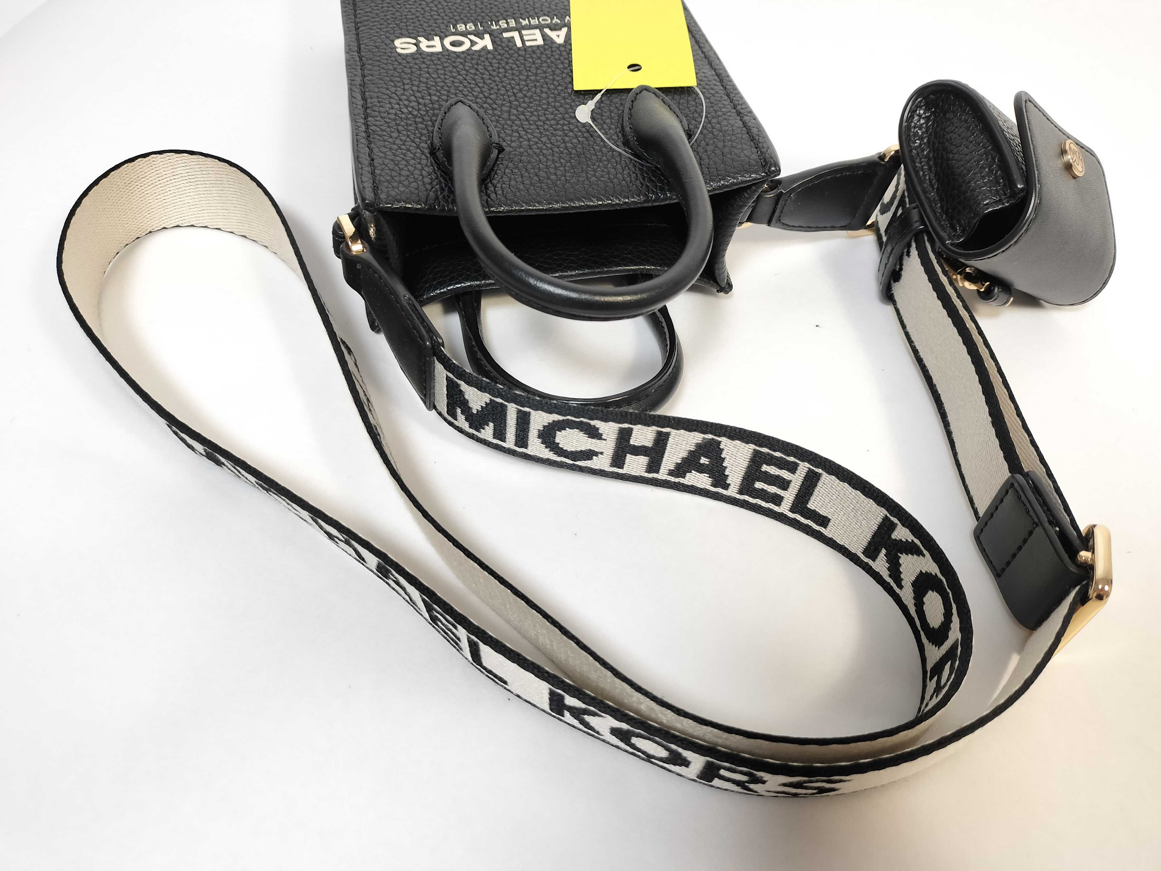 Michael Kors Mirella Small Pebbled Leather Crossbody Bag