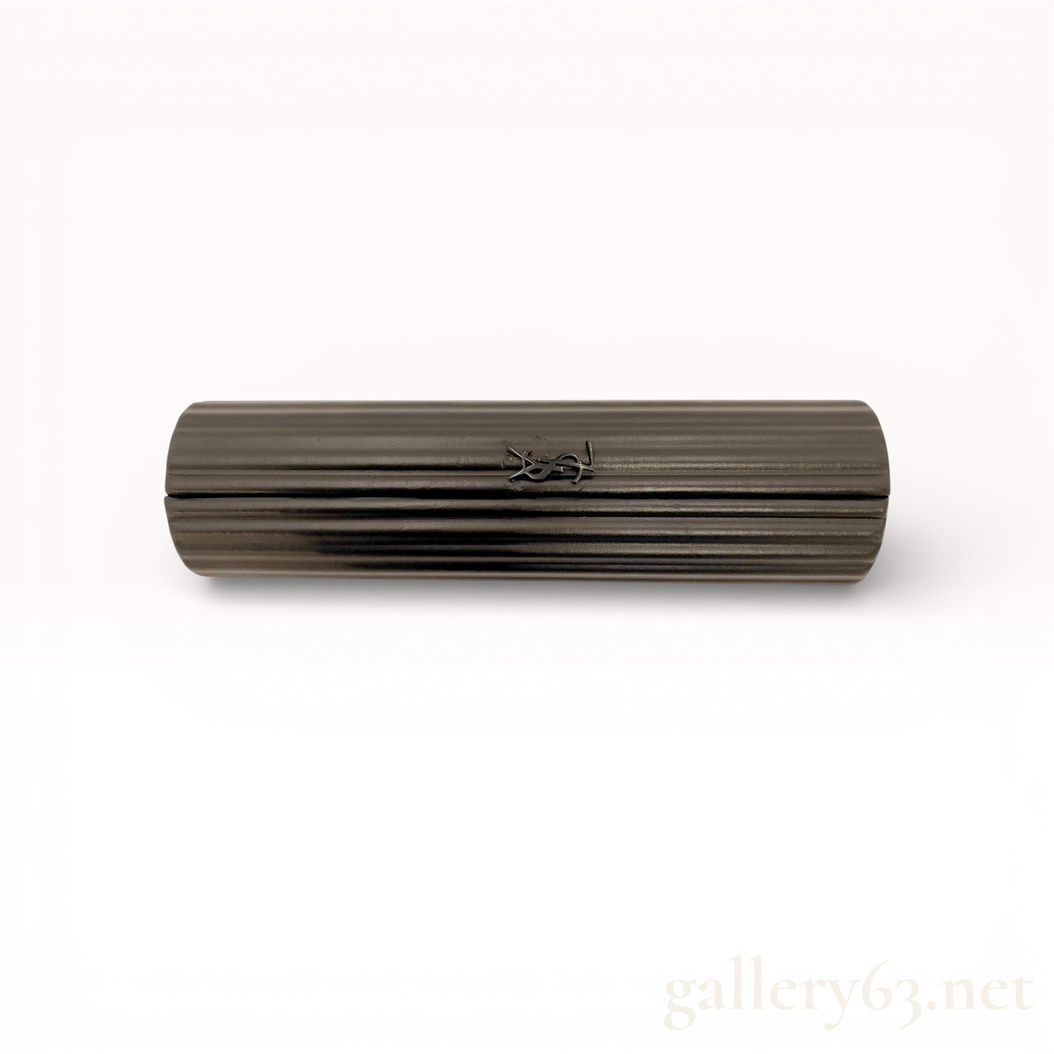 Saint Laurent Opyum Box Clutch, Black Fluted Leather