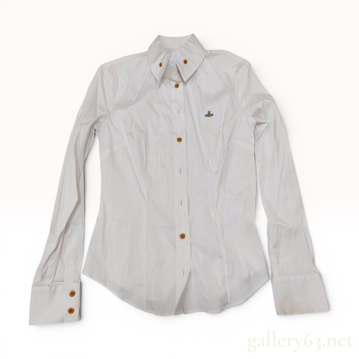 Vivienne Westwood Red Label White Violin Shirt Size 42