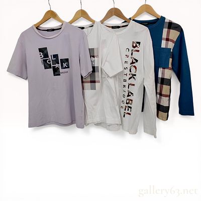 A Group of Four Black Label Crestbridge Men's Tops. A group of four men's tops by Black Label 