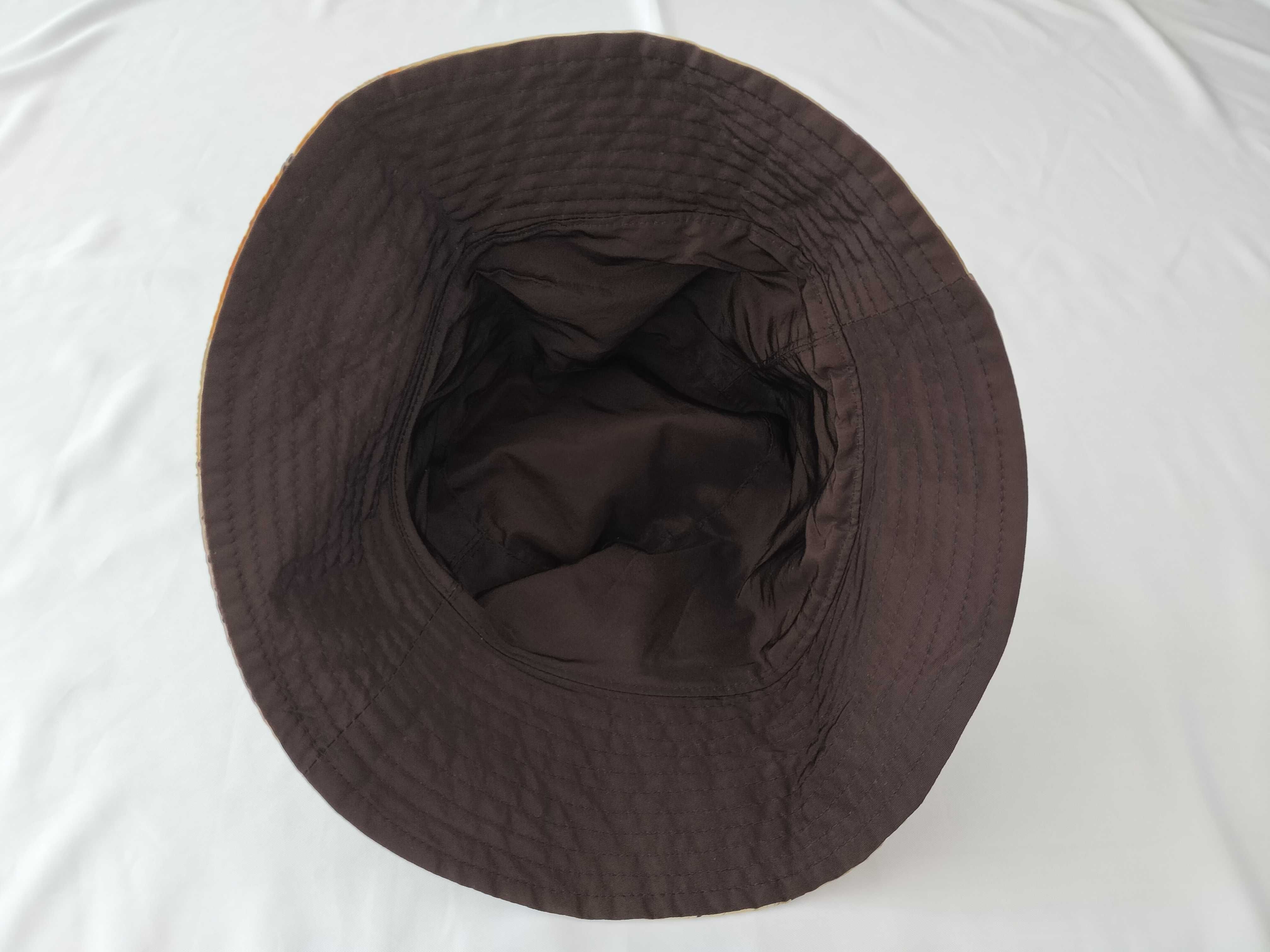 Salvatore Ferragamo Silk Twill Botanical and Leopard Print Bucket Hat