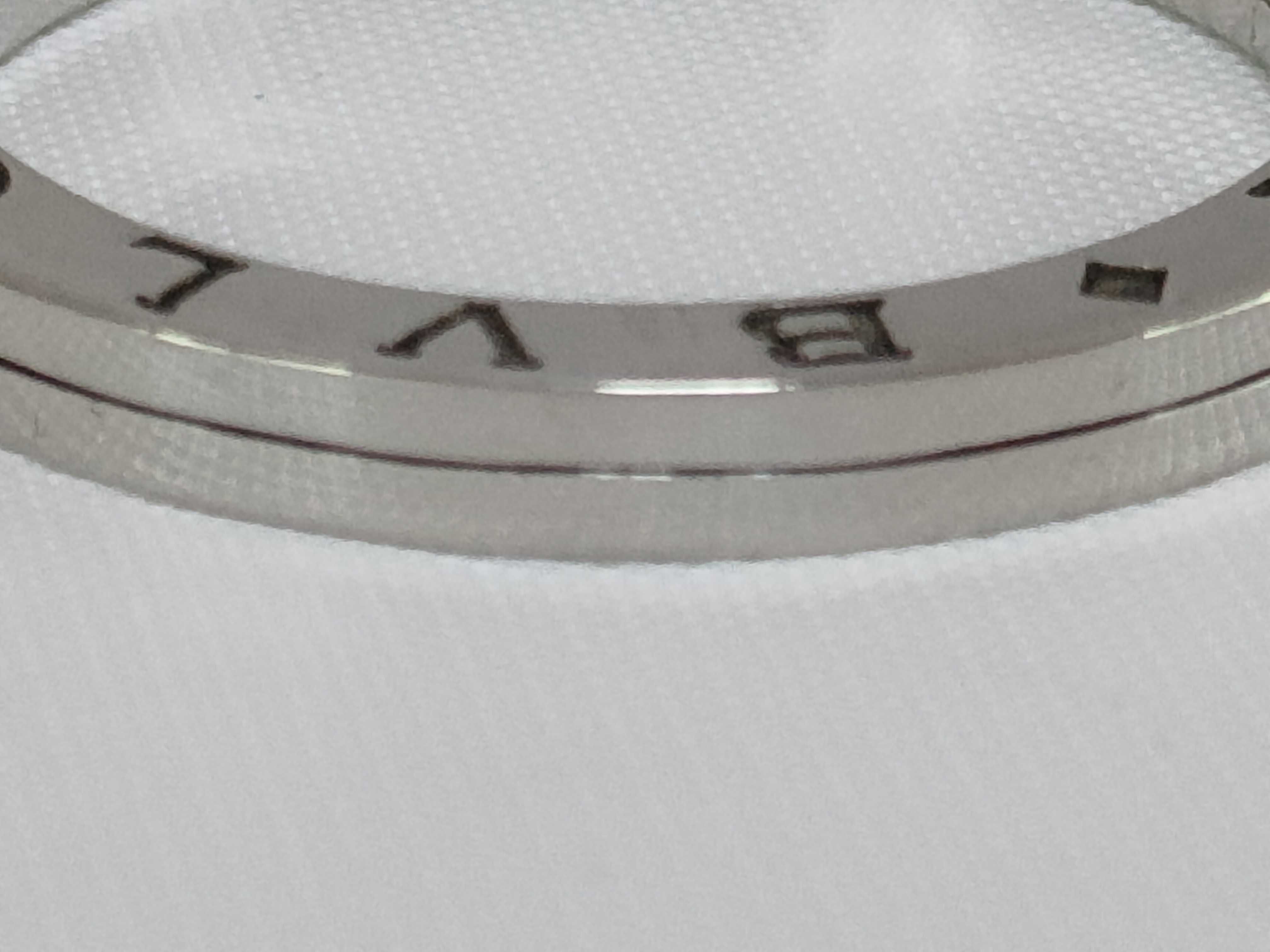 Bvlgari Sterling Silver Key Ring