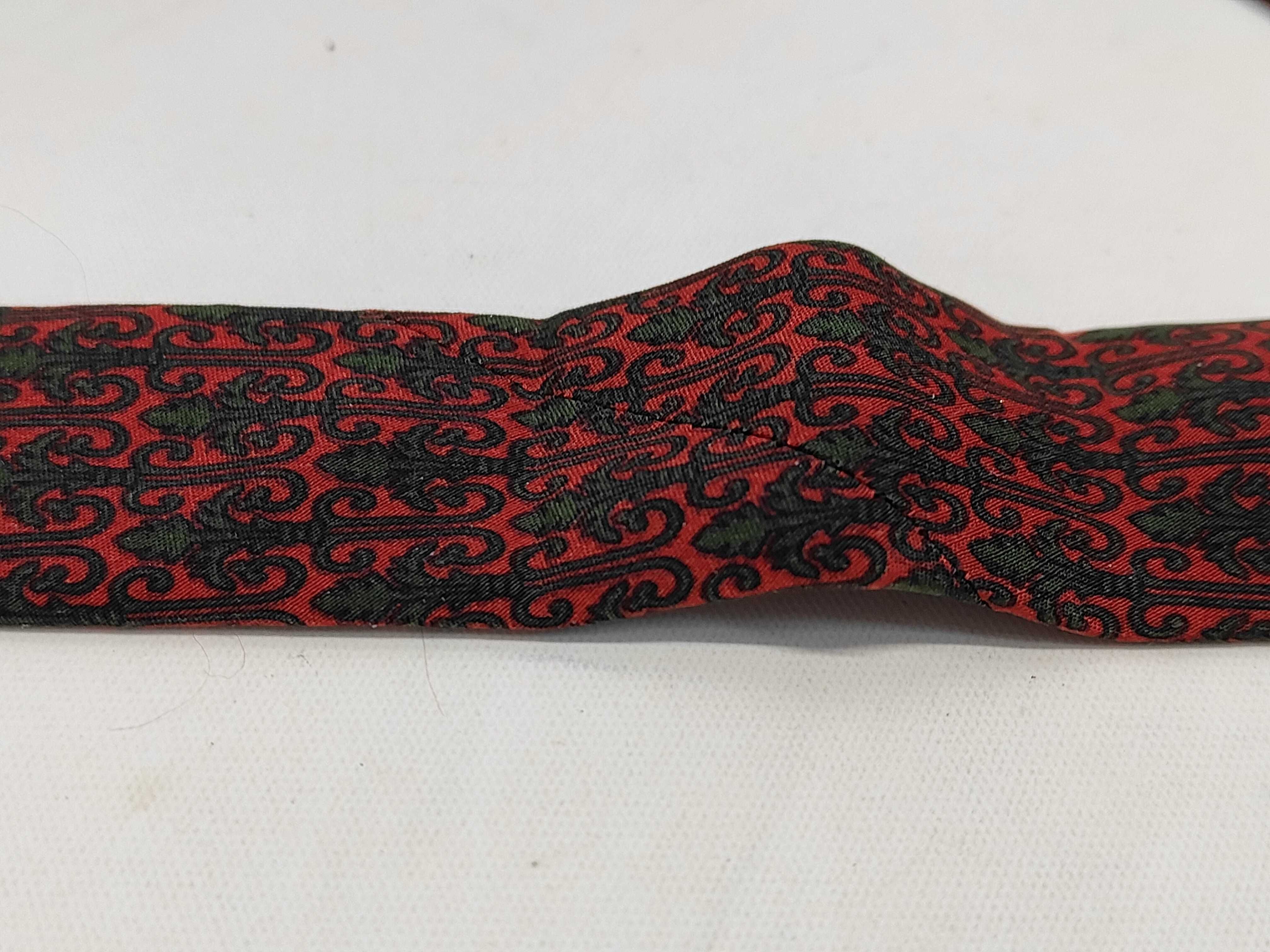 Three Designer Silk Neckties including Celine Paris and Ermenegildo Zegna
