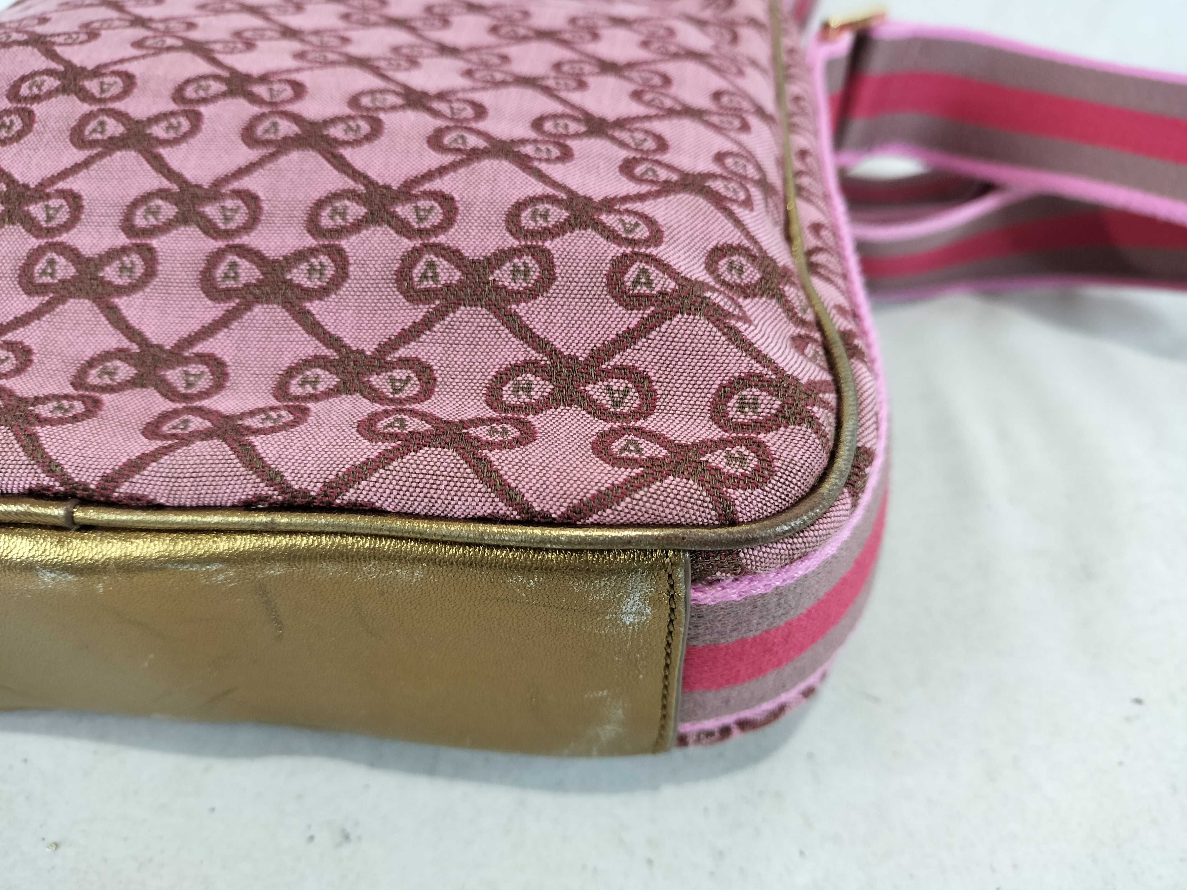 Anya Hindmarch Monogram Canvas Crossbody Bag