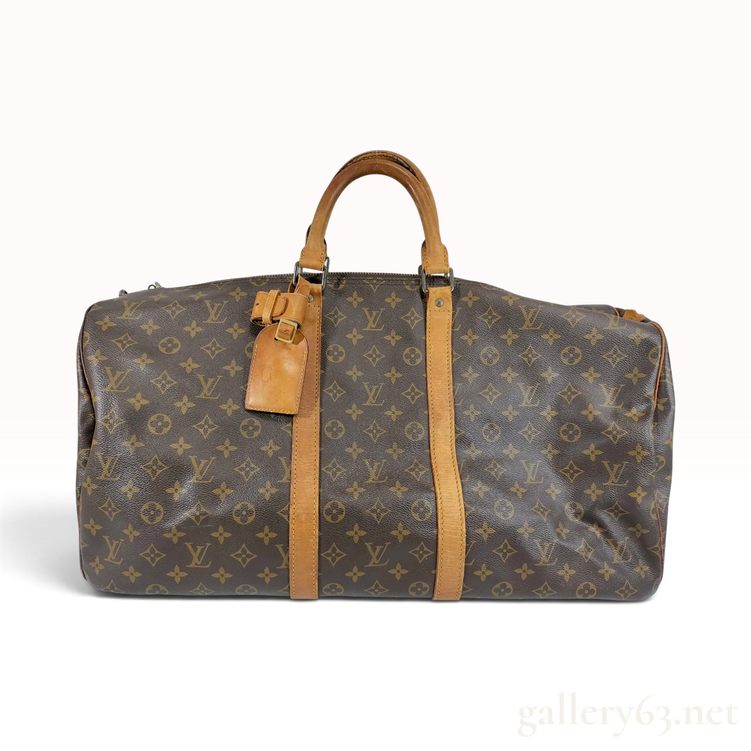 Vintage Louis Vuitton Monogram Keepall 60 Travel Bag
