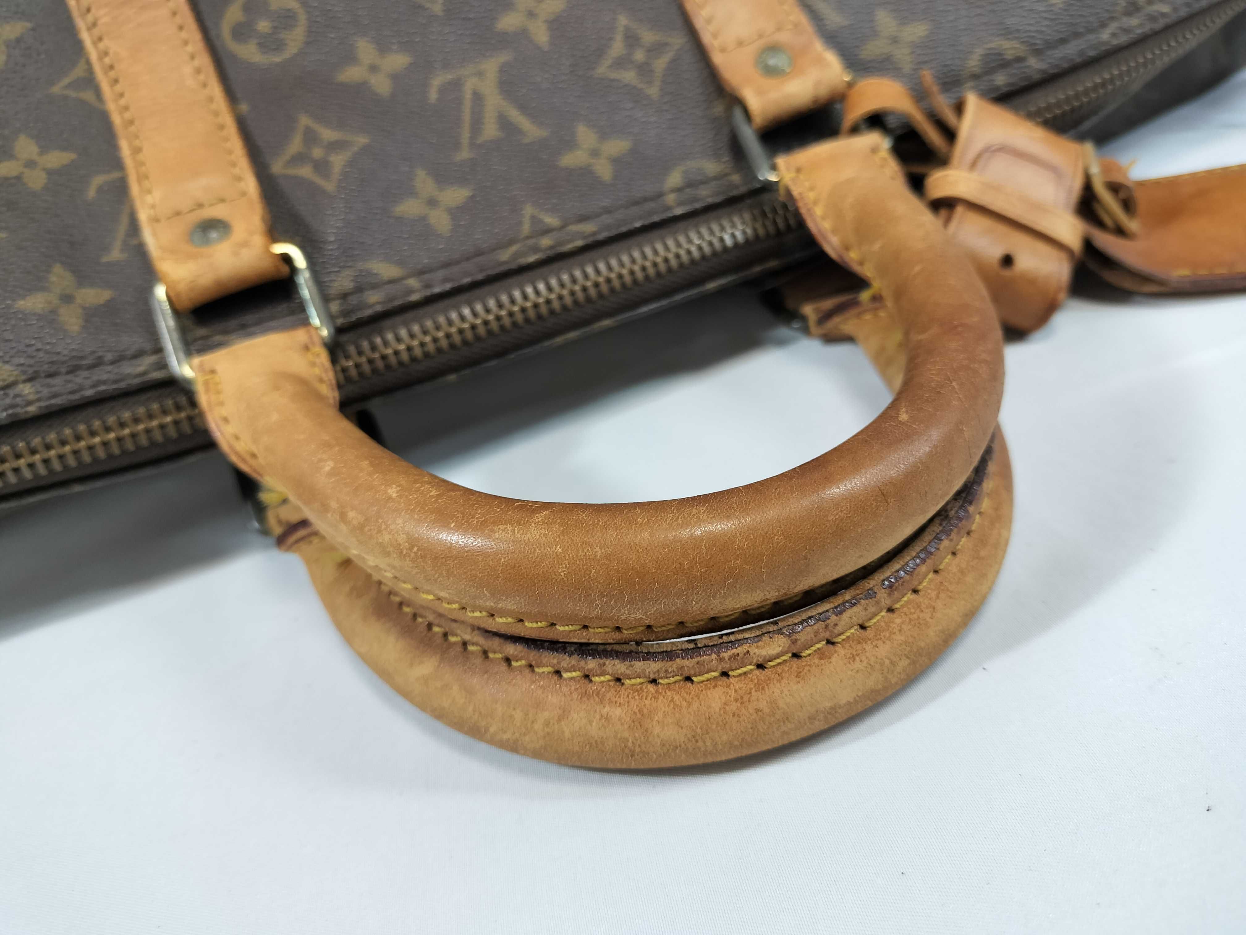 Vintage Louis Vuitton Monogram Keepall 60 Travel Bag