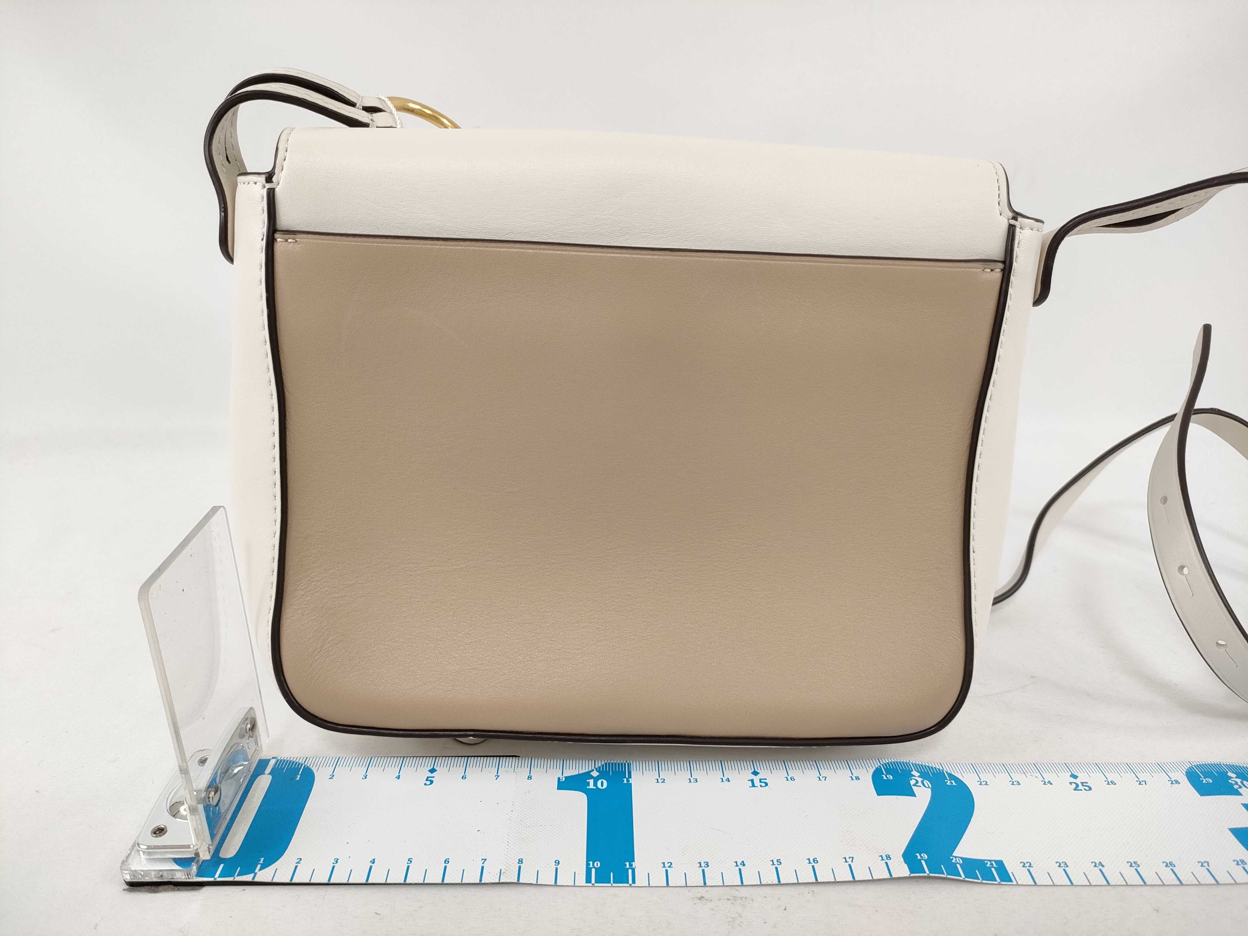 Tory Burch Miller Color-Block Mixed-Materials Shoulder Bag NWT