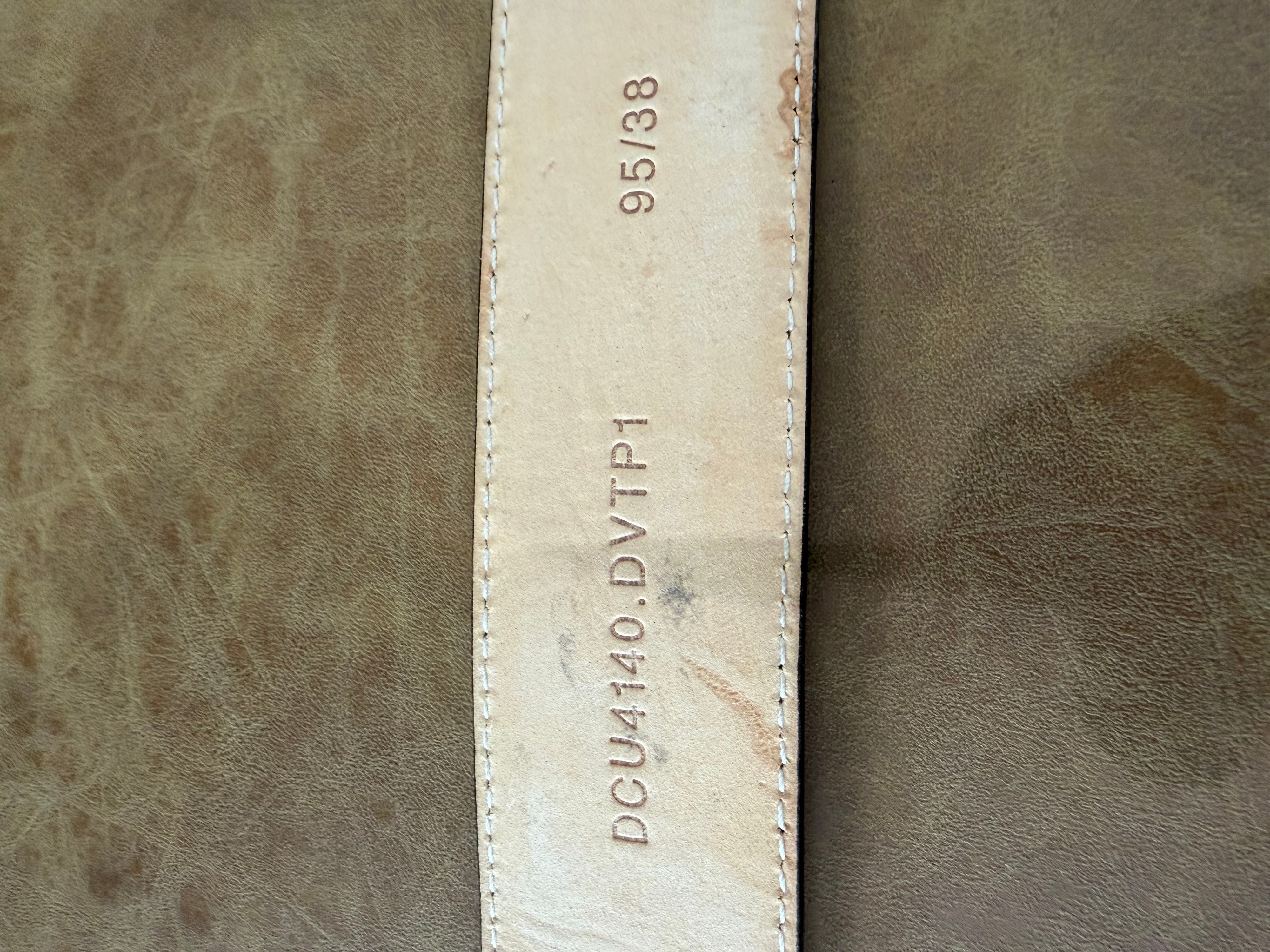Versace Red Leather Medusa Buckle Belt Size 95/38