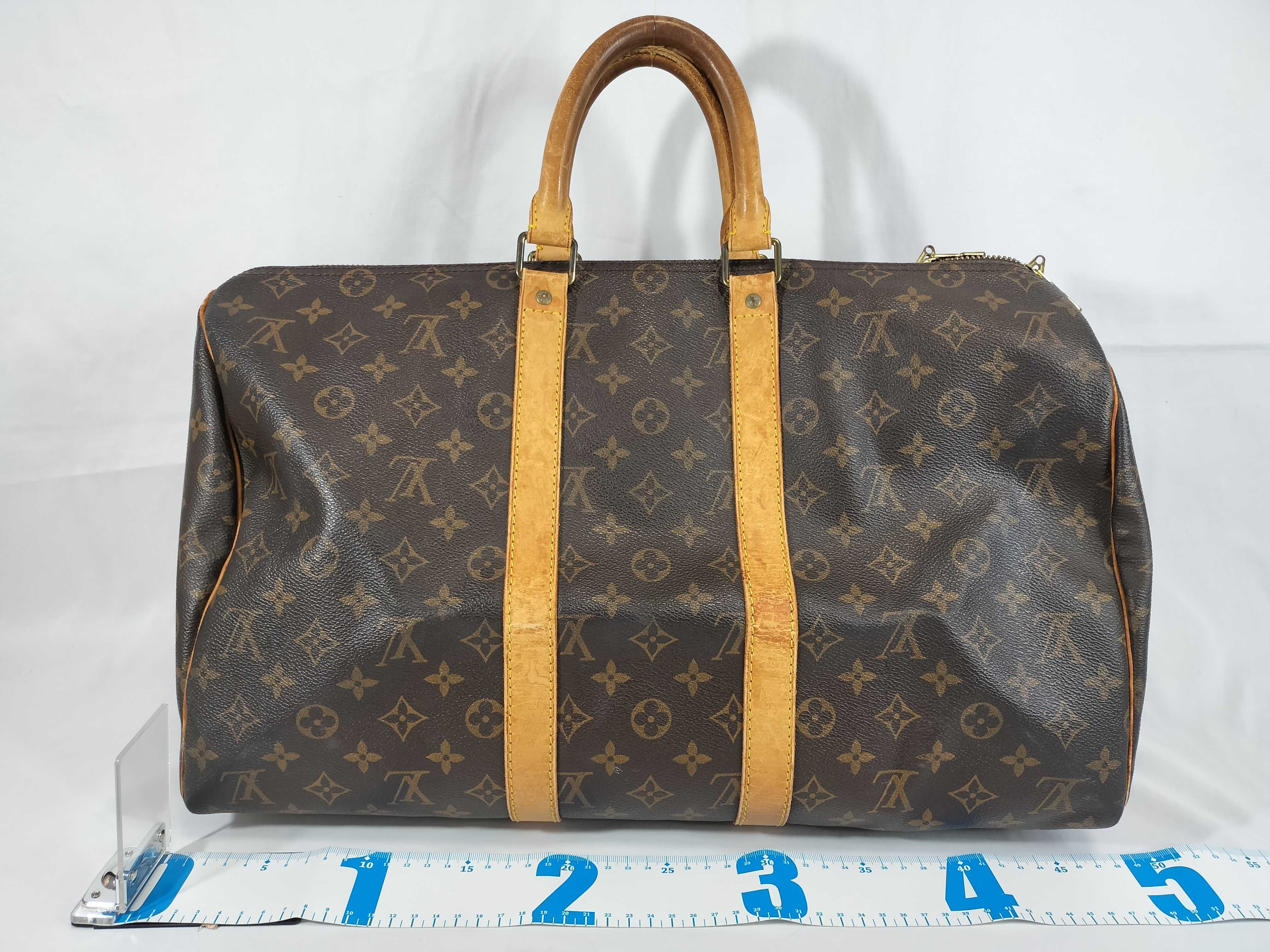 Vintage Louis Vuitton Monogram Keepall 50 Travel Bag