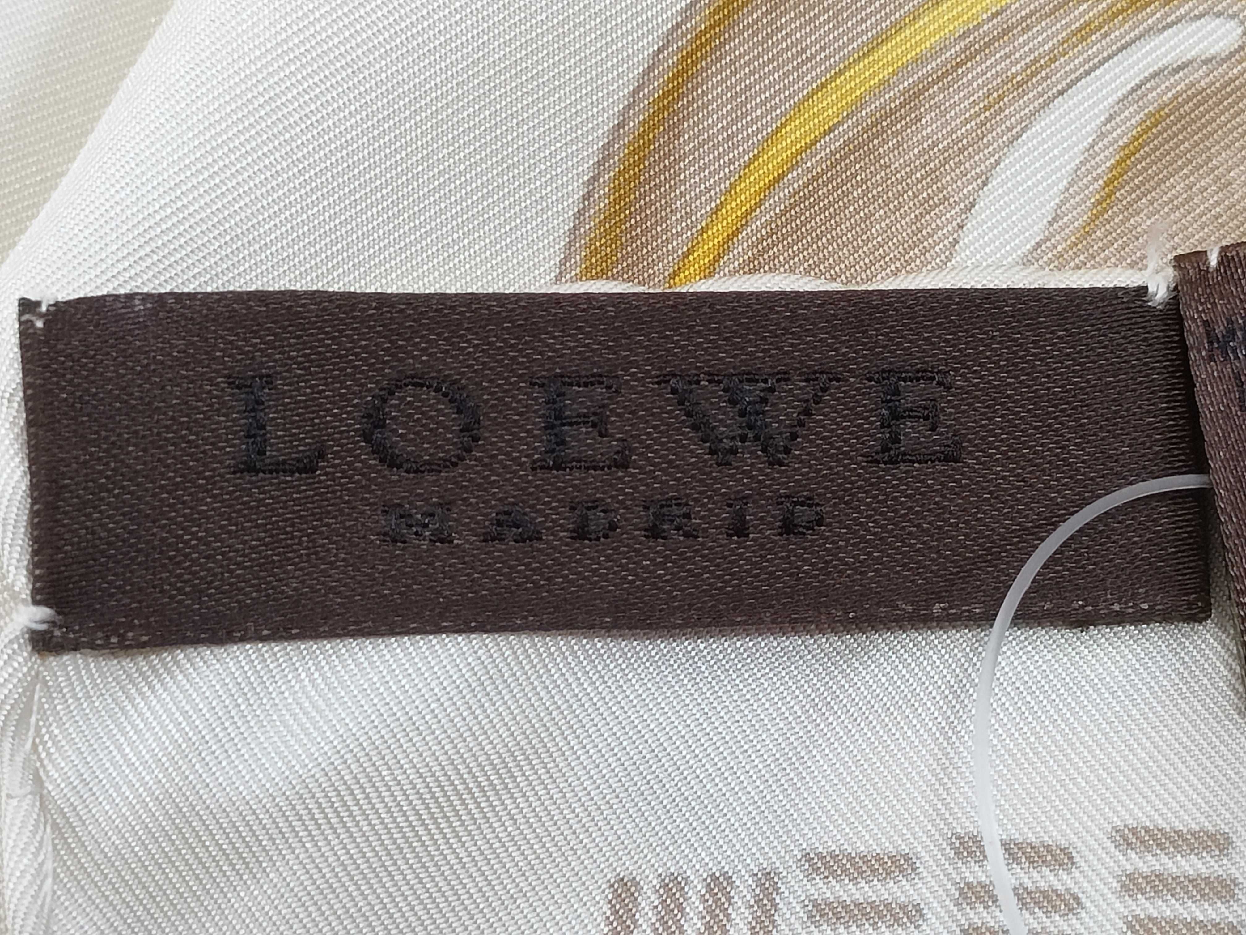 Loewe Marble Table Silk Carre 90 with Tag