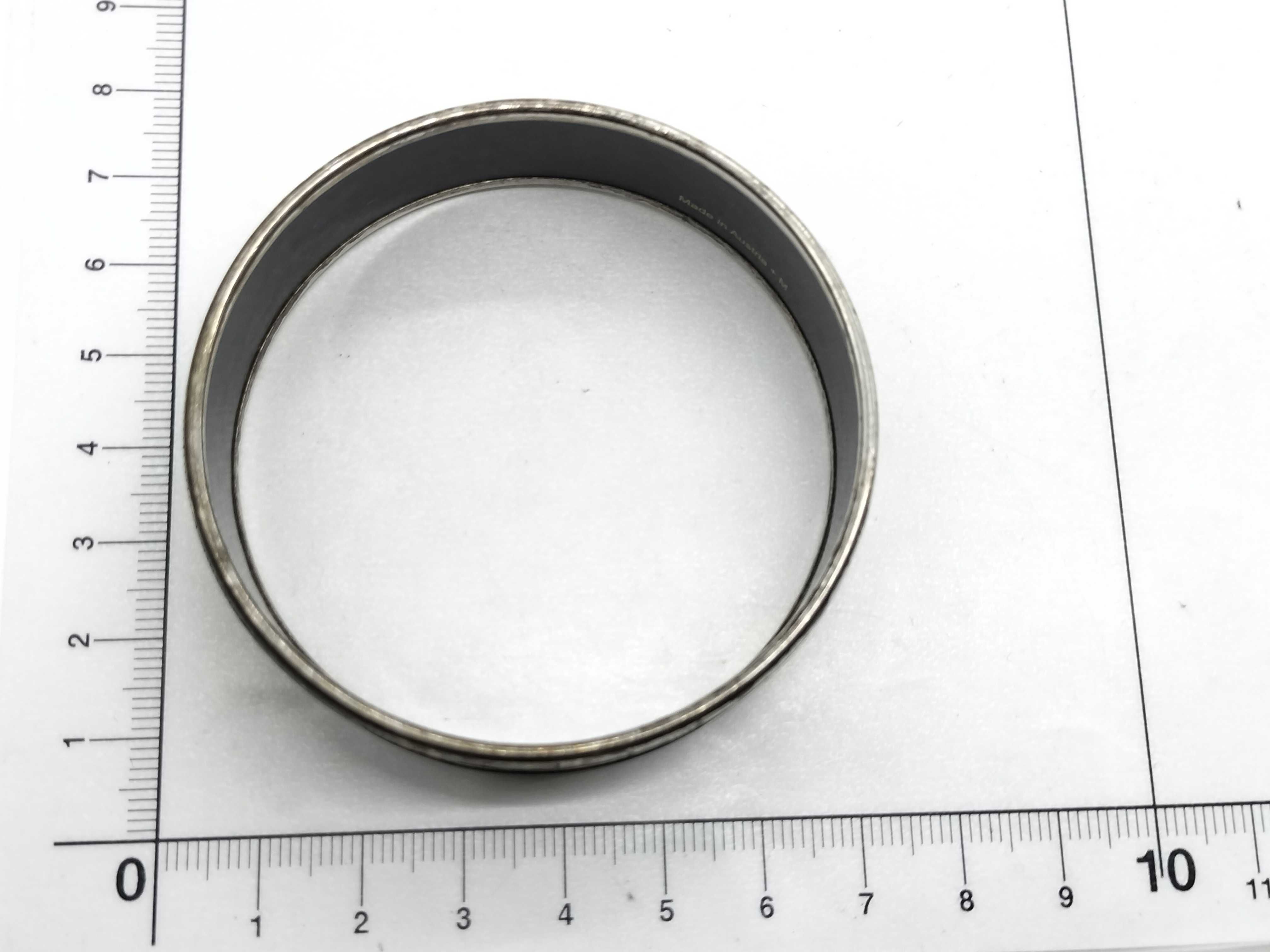Vintage Hermes Tresors Retrouves Enamel Bangle Size 65