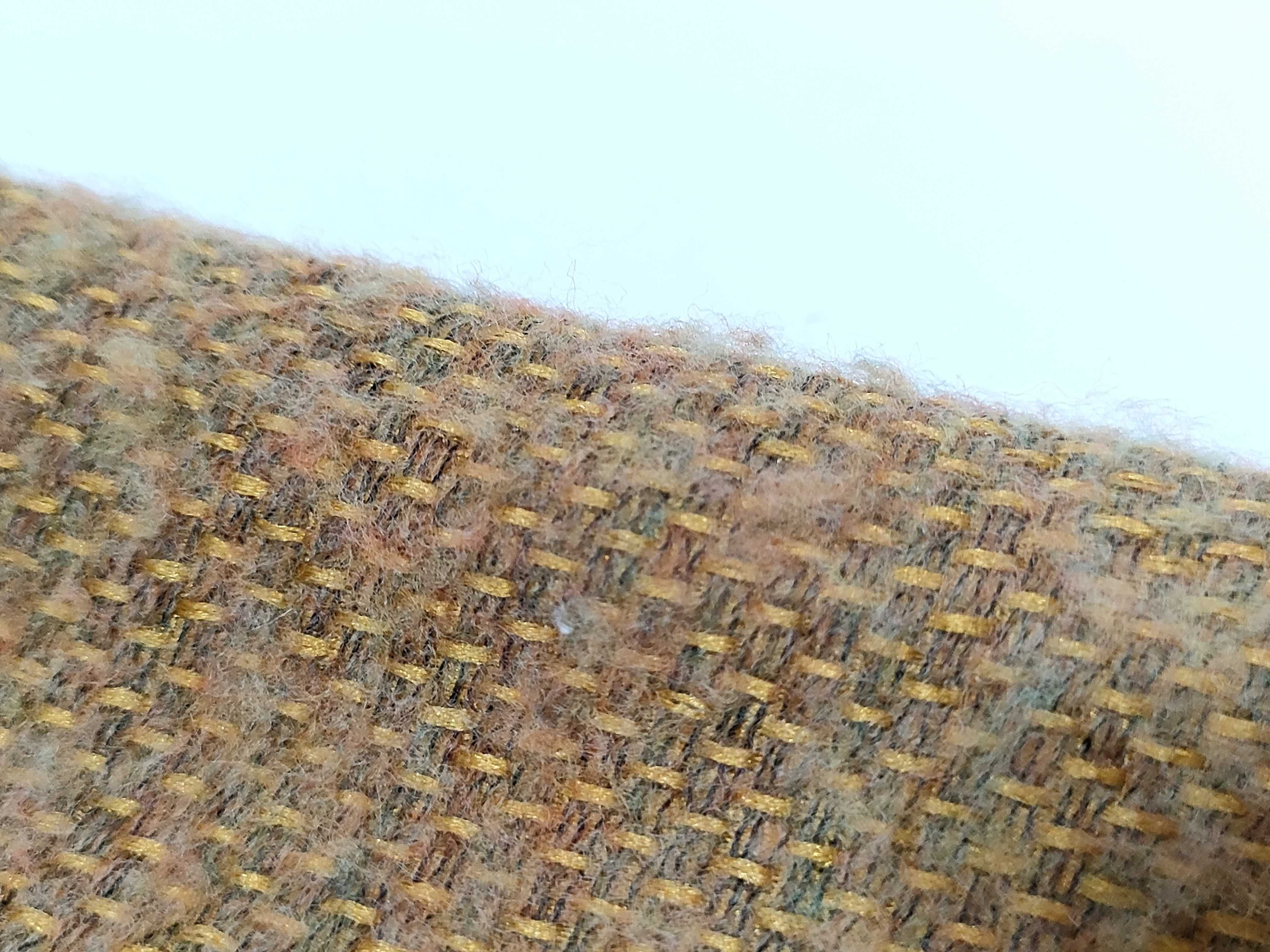 Fendi Silk and Wool Monogram Fringed Scarf