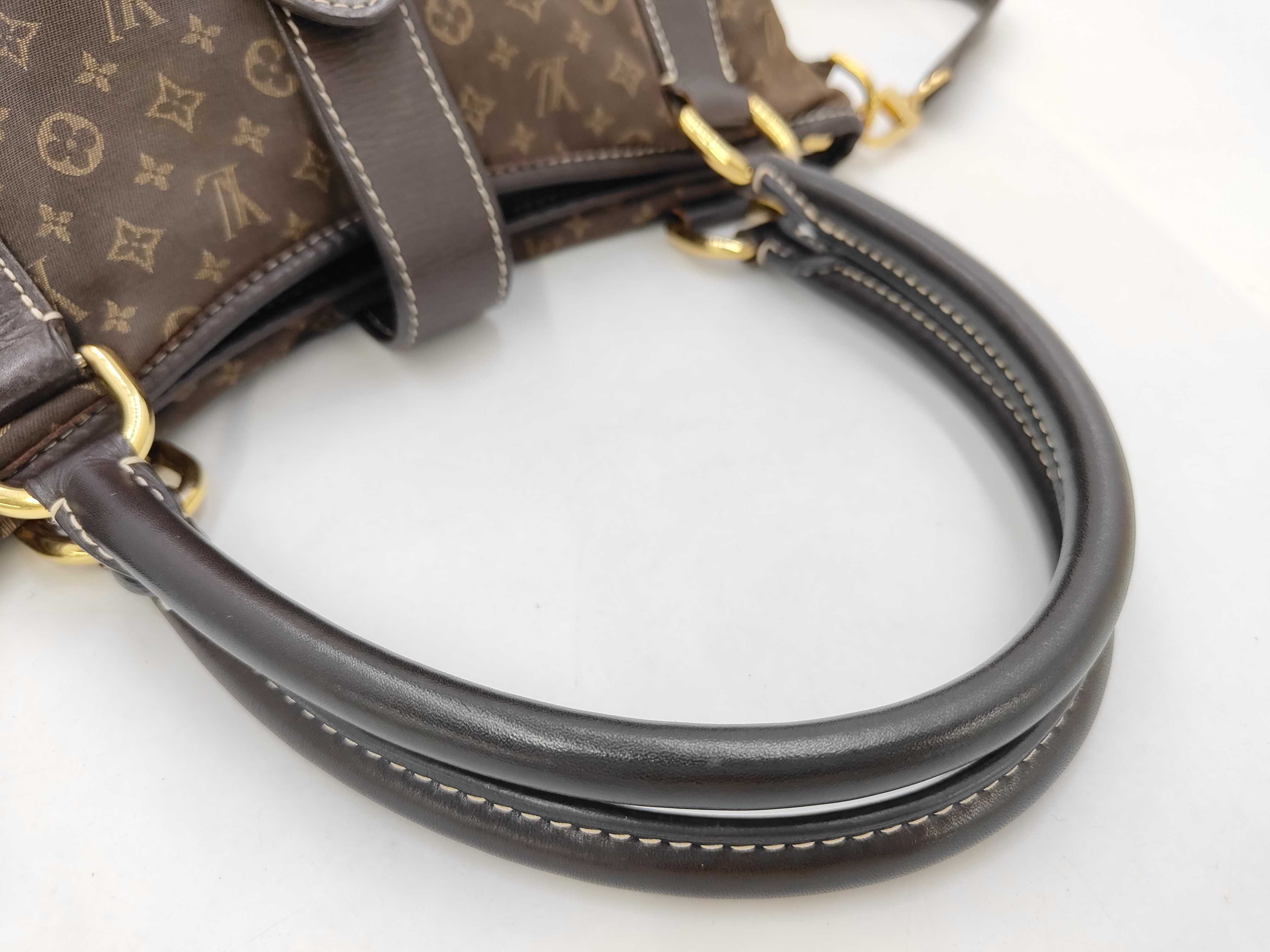 Louis Vuitton Monogram Mini Lin Elegie Ebene Tote Bag