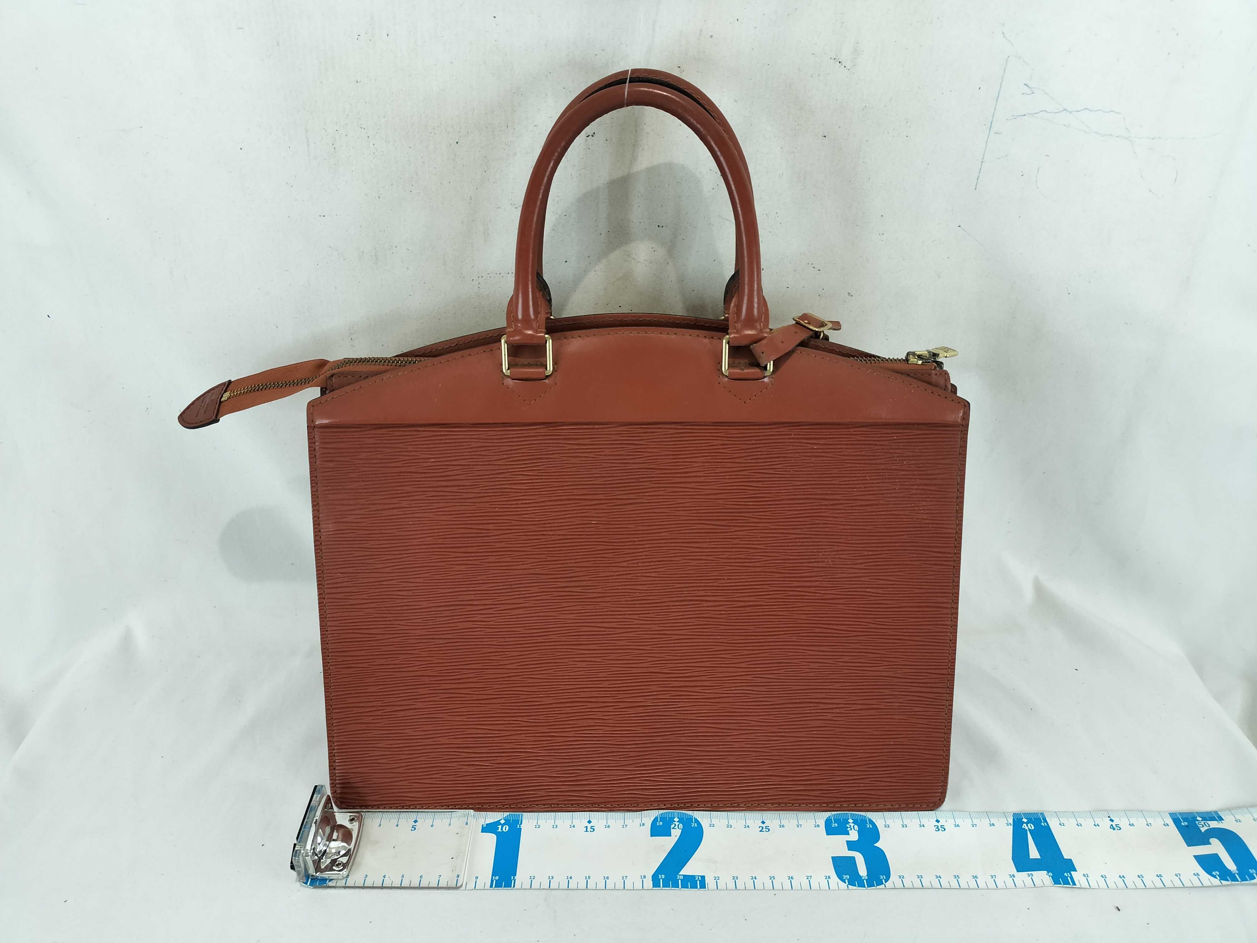 Louis Vuitton Riviera Brown Epi Leather Business Bag